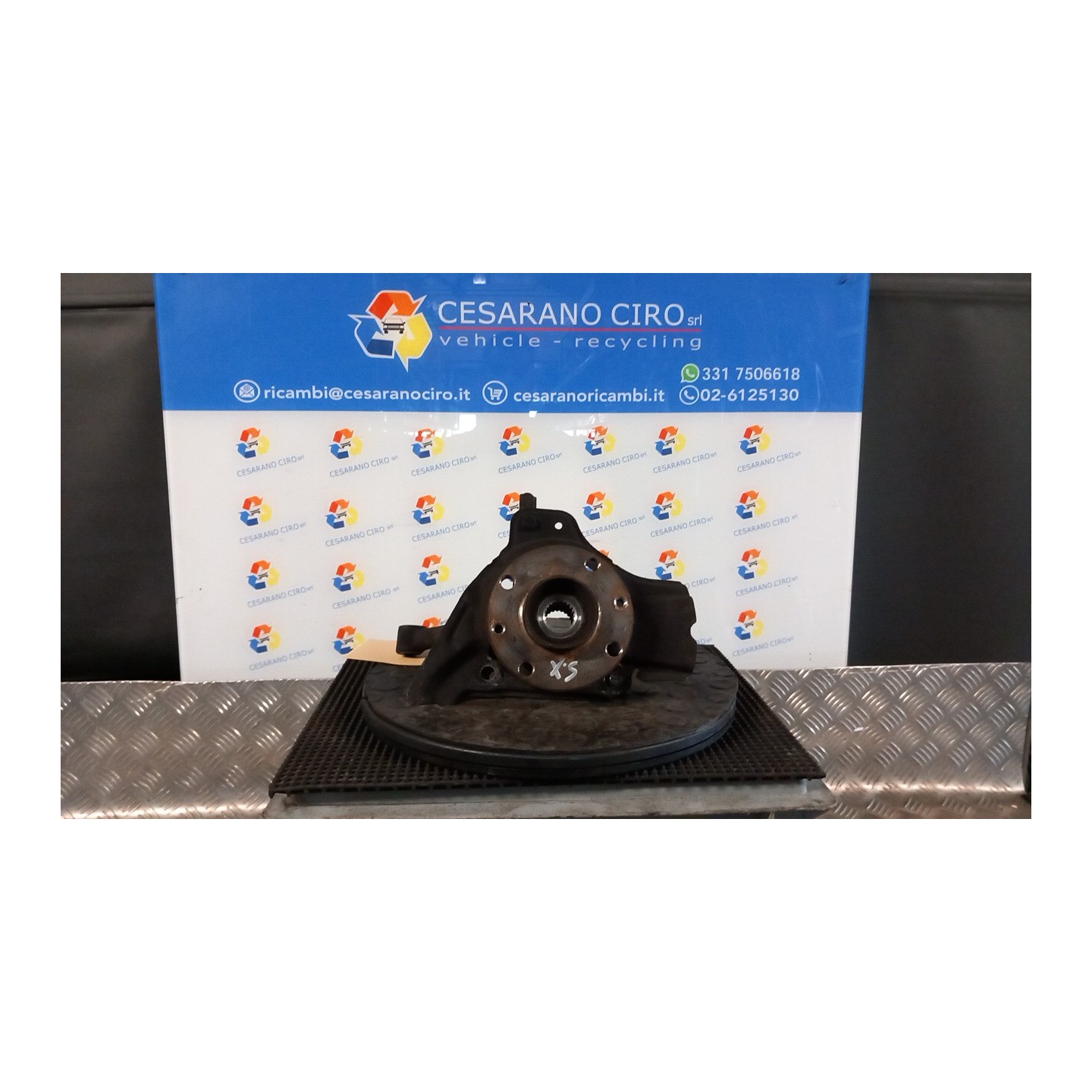 MONTANTE SOSP. ANT. SX. 048 FIAT PUNTO 1A SERIE (11/93-10/99) 176B9000 7770987