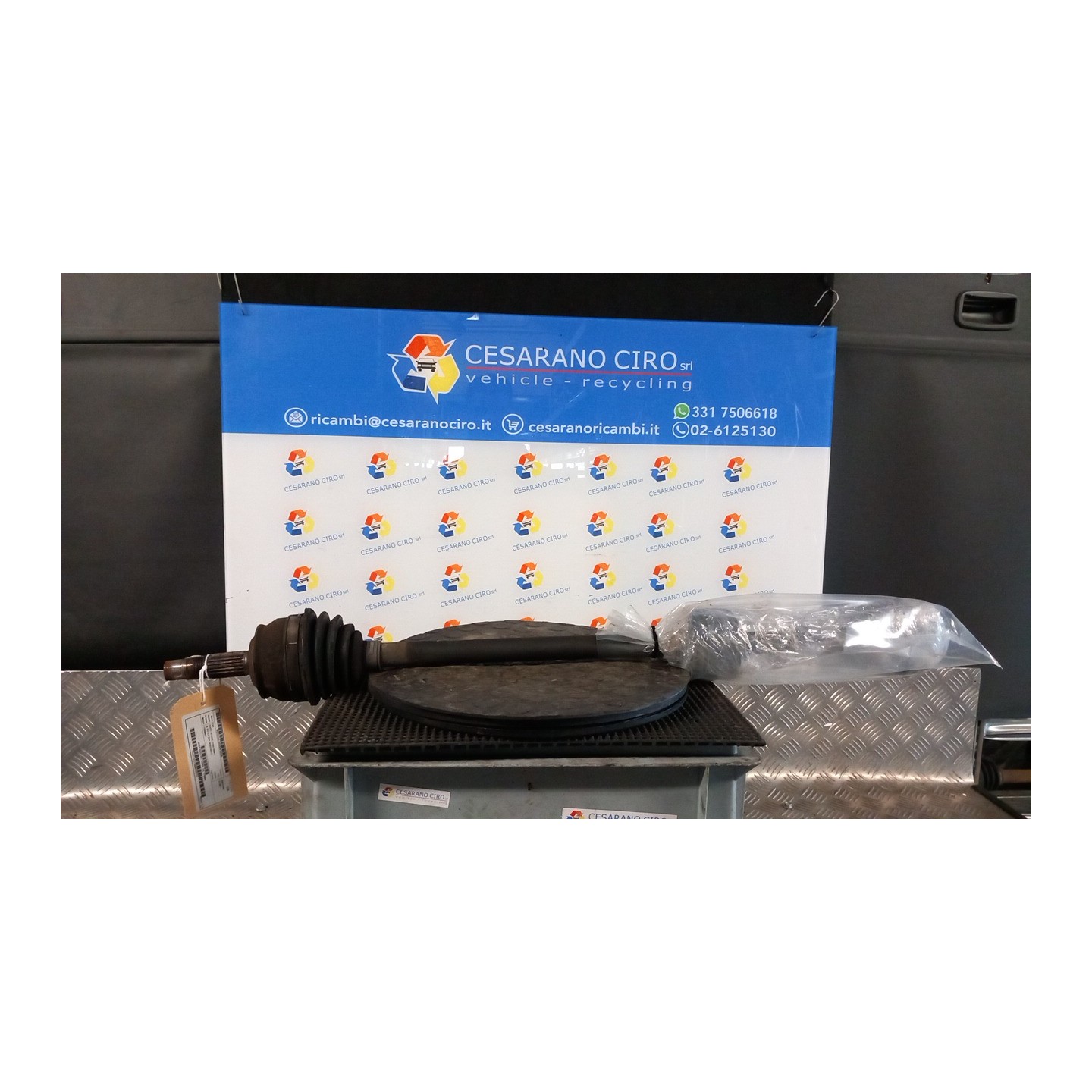 SEMIALBERO ANT. COMPL. DX. 049 FIAT PUNTO 1A SERIE (11/93-10/99) 176B9000 7738954