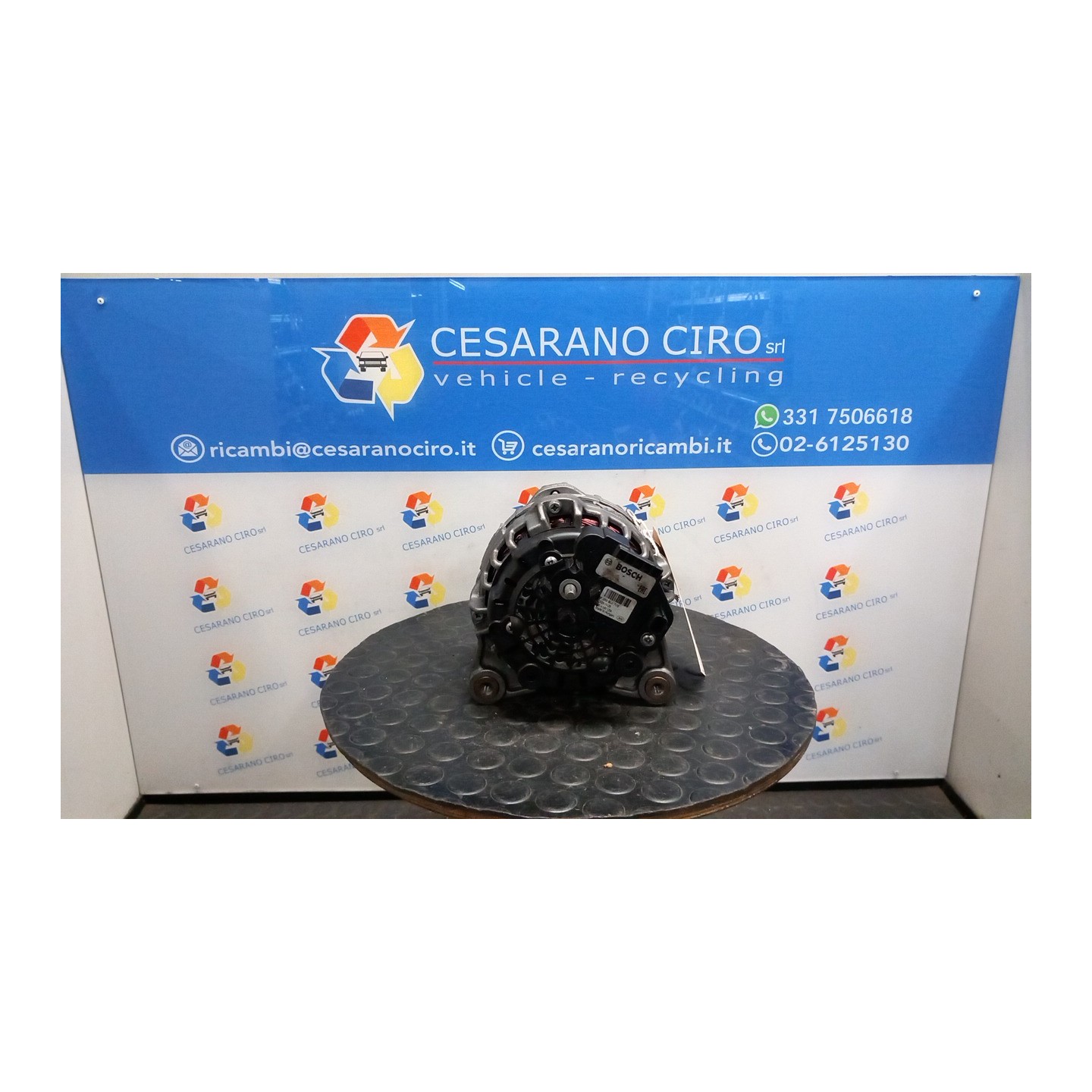 ALTERNATORE BOSCH 054 RENAULT MEGANE 2A SERIE (02/06-08/09) K9KP7 8200728292