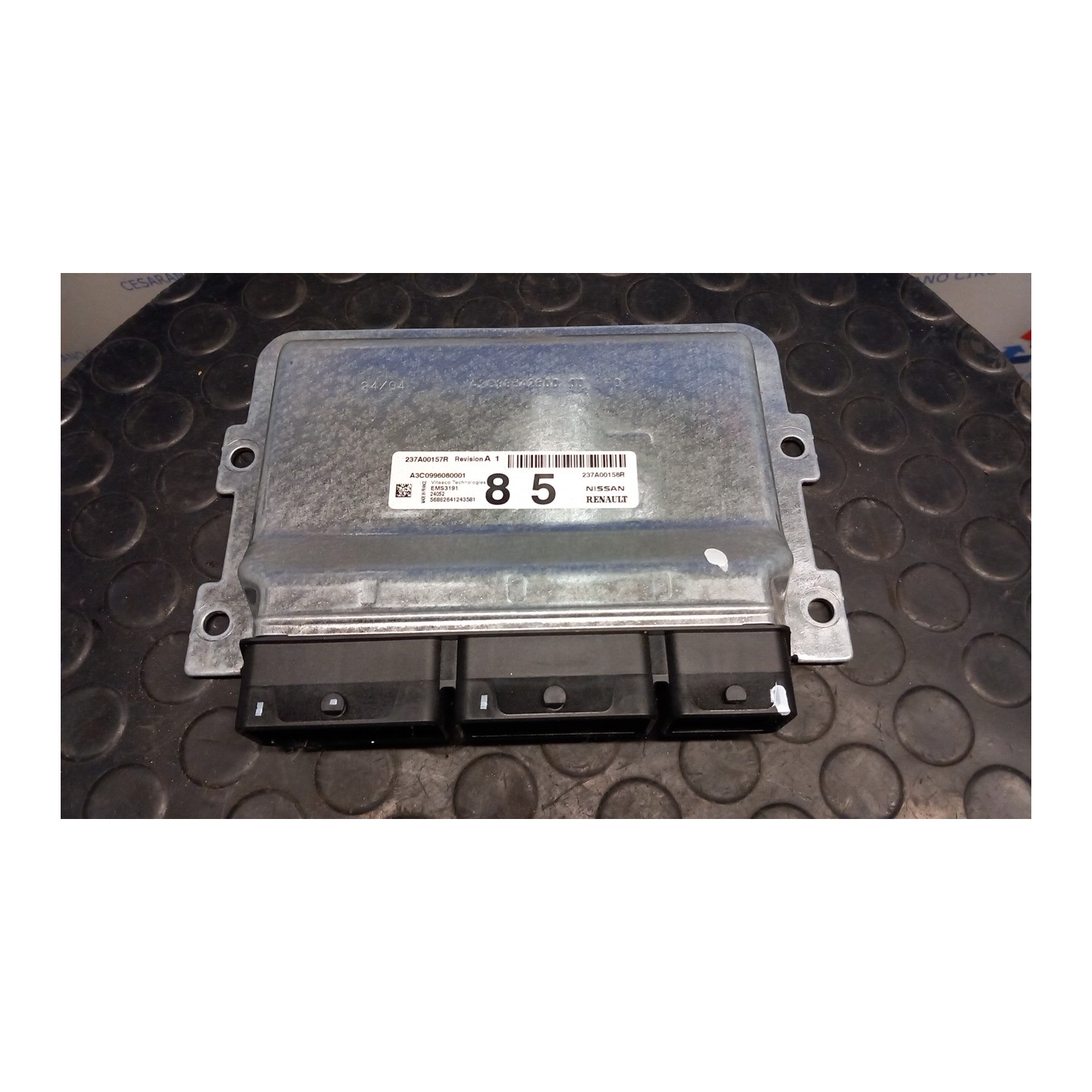CENTRALINA INIEZIONE 086 RENAULT CAPTUR 2A SERIE (10/19-10/24) H4MC6 237A00158R