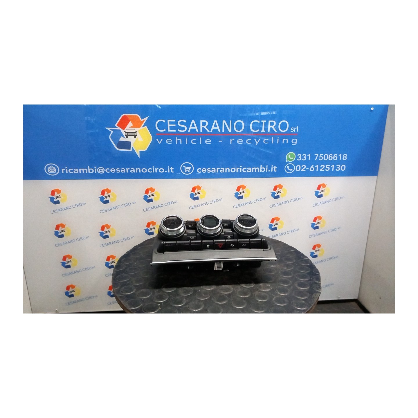 BLOCCO COMANDO CLIMATIZZAZIONE P/A/C TIPO 2 107 RENAULT CAPTUR 2A SERIE (10/19-10/24) H4MC6 275100936R