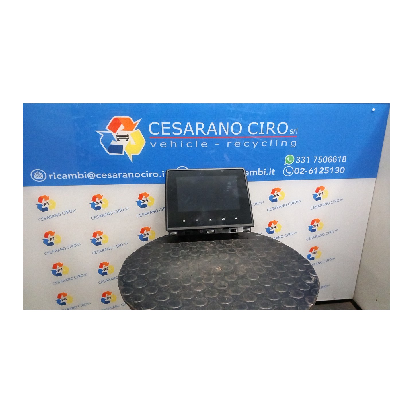 DISPLAY MULTIFUNZIONE NA404/NA405/NA406/NA407/NA418 112 RENAULT CAPTUR 2A SERIE (10/19-10/24) H4MC6 280914313R