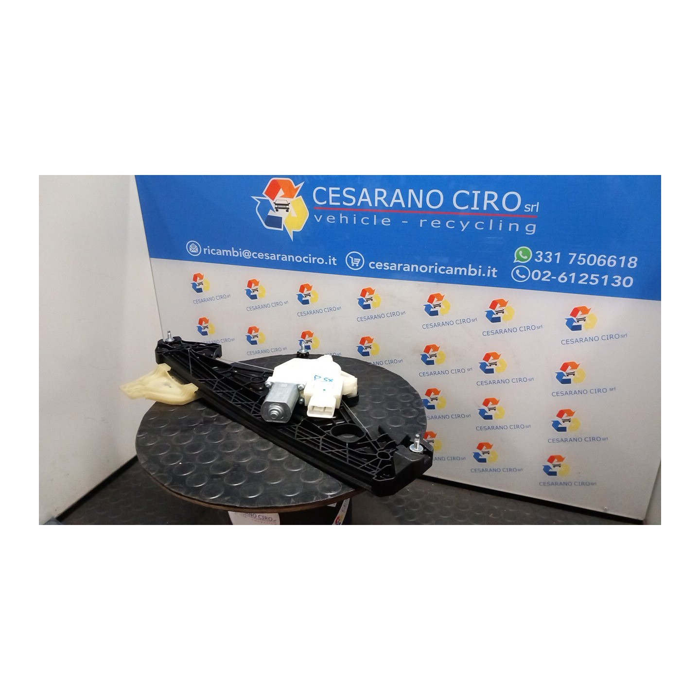 ALZACRISTALLO ELETTR. PORTA POST. CON MOTORINO SX. 115 RENAULT CAPTUR 2A SERIE (10/19-10/24) H4MC6 827216497R