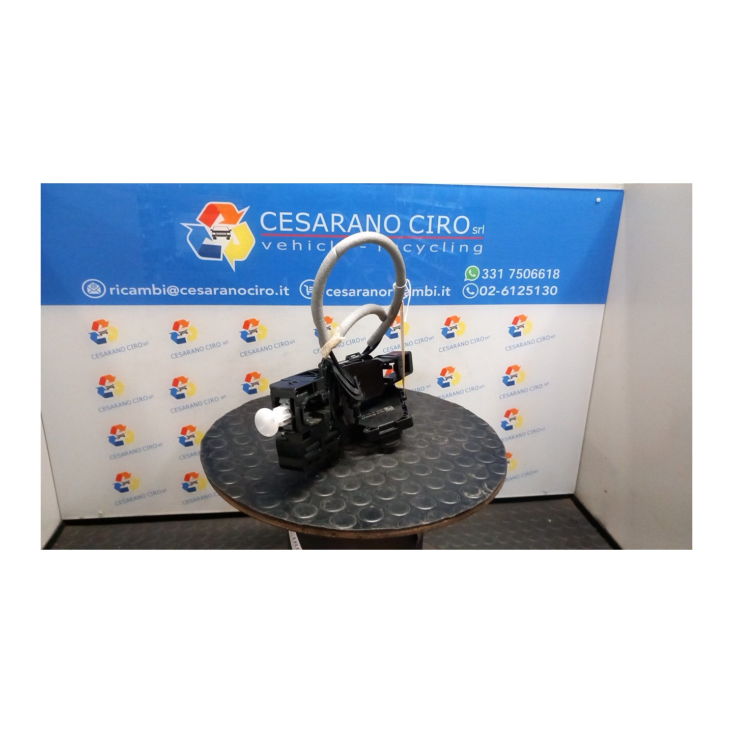 SERRATURA PORTA POST. DX. 123 RENAULT CAPTUR 2A SERIE (10/19-10/24) H4MC6 825021122R
