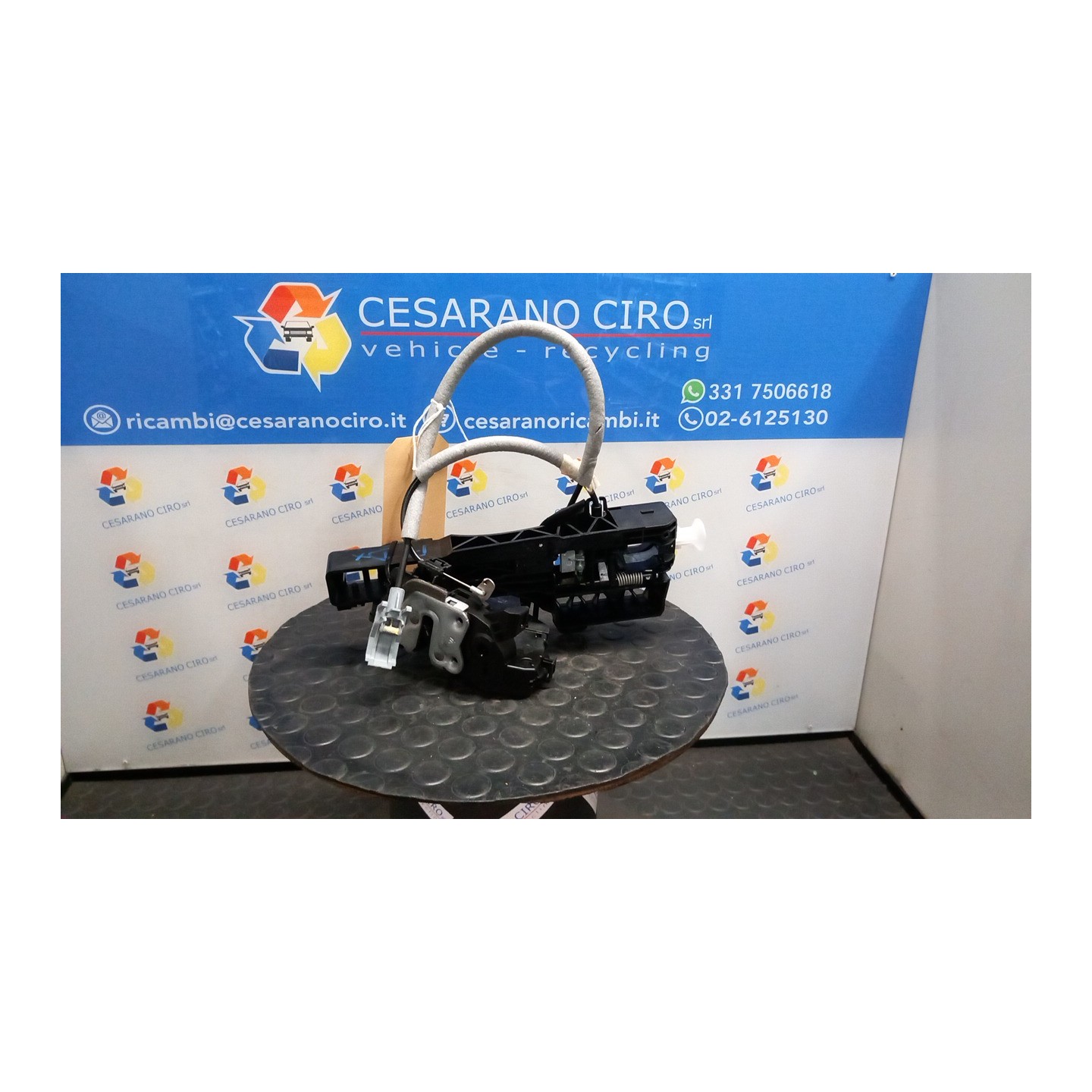 SERRATURA PORTA POST. DX. 123 RENAULT CAPTUR 2A SERIE (10/19-10/24) H4MC6 825021122R