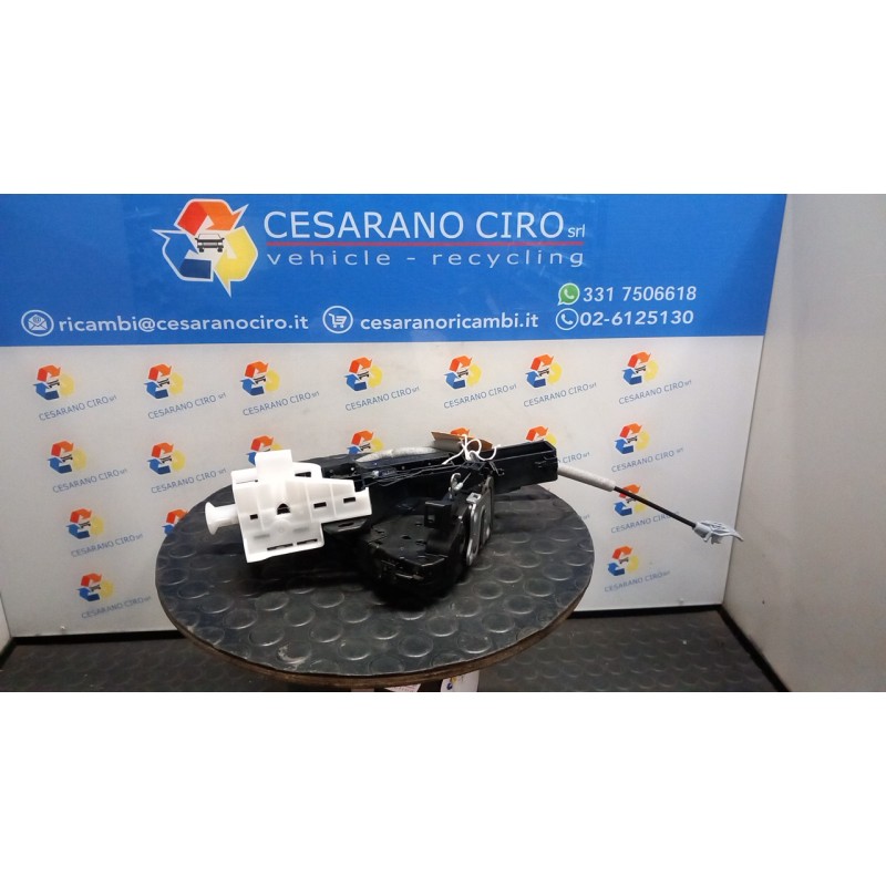 SERRATURA PORTA POST. SX. 124 RENAULT CAPTUR 2A SERIE (10/19-10/24) H4MC6 825031538R