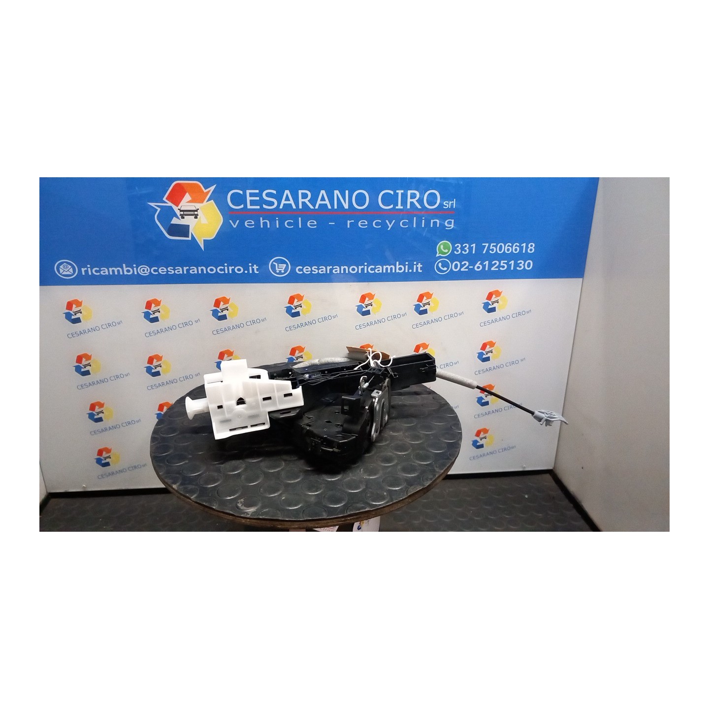 SERRATURA PORTA POST. SX. 124 RENAULT CAPTUR 2A SERIE (10/19-10/24) H4MC6 825031538R