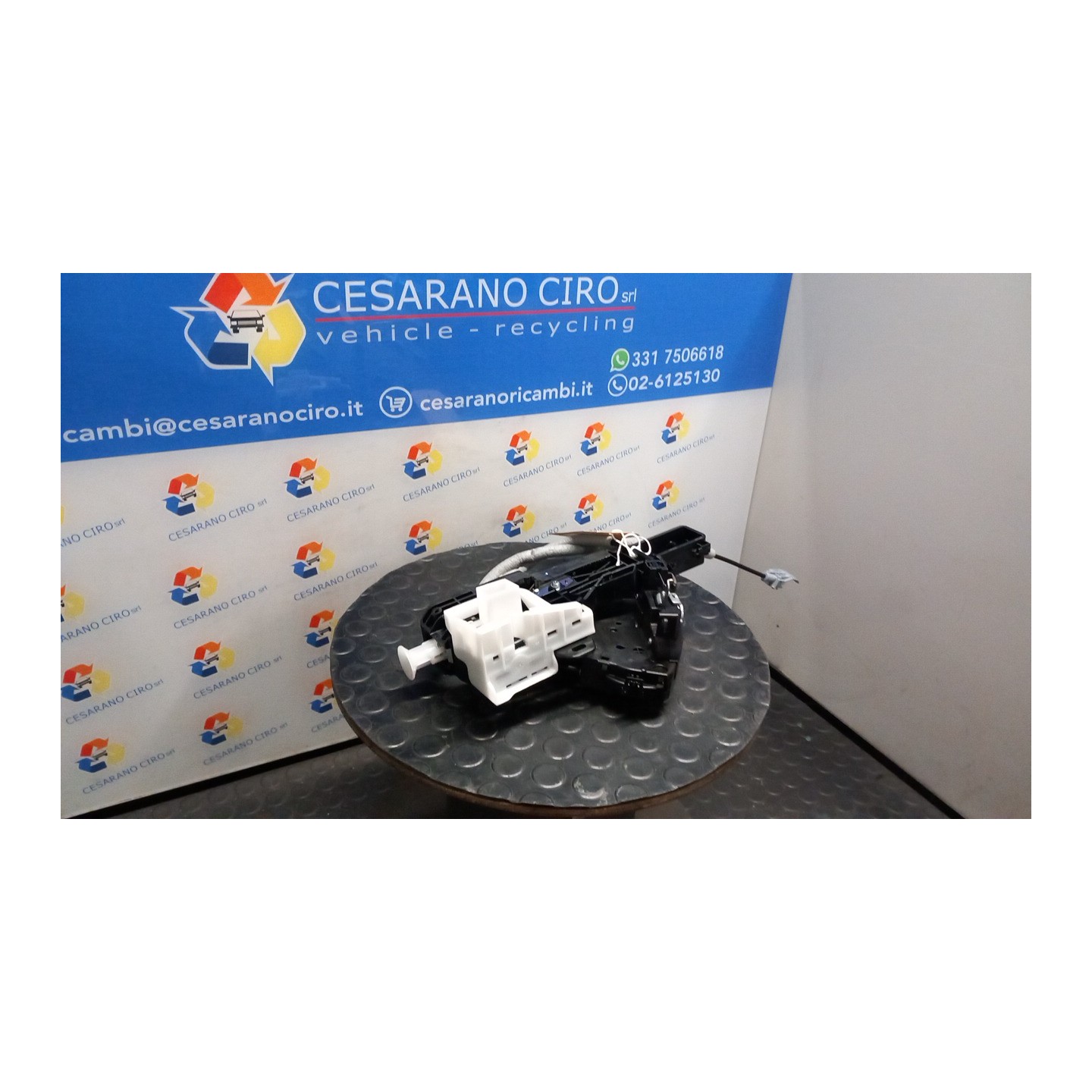 SERRATURA PORTA POST. SX. 124 RENAULT CAPTUR 2A SERIE (10/19-10/24) H4MC6 825031538R
