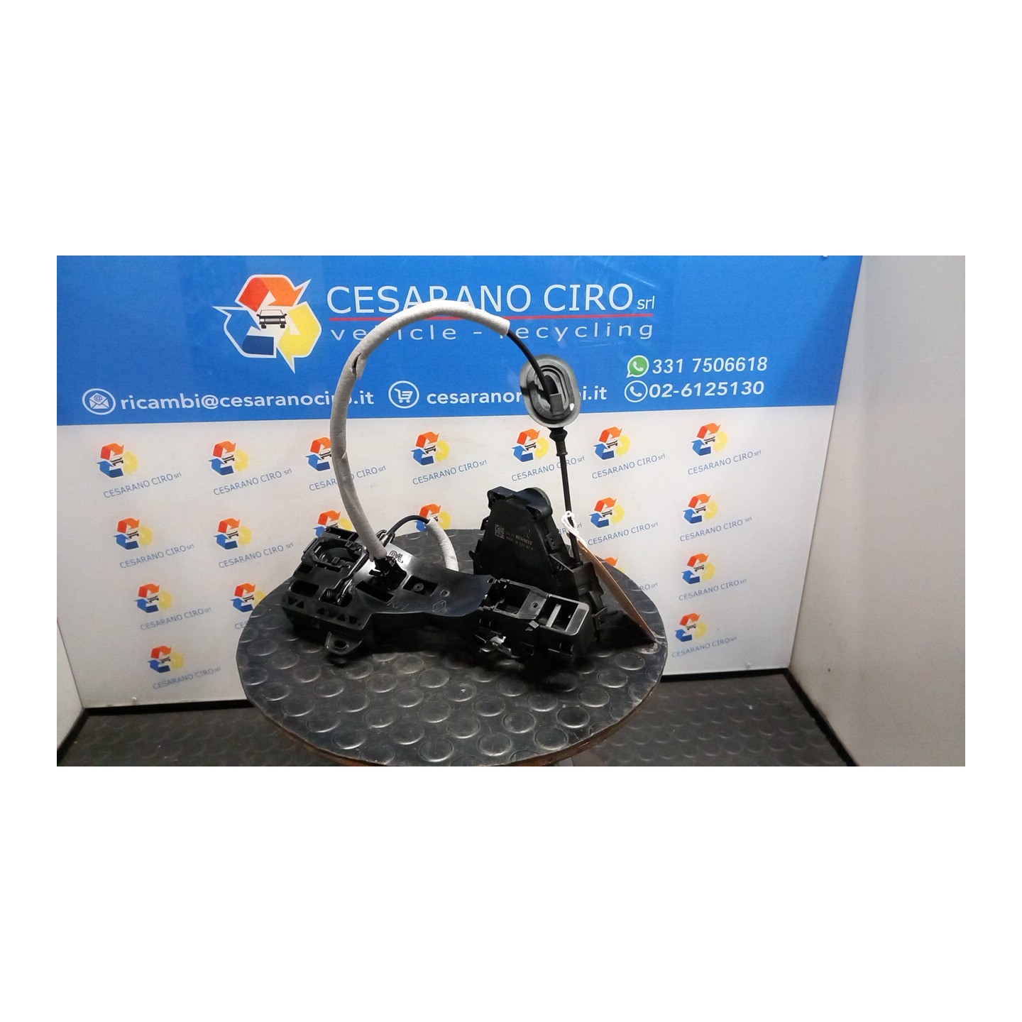 SERRATURA PORTA ANT. DX. 125 RENAULT CAPTUR 2A SERIE (10/19-10/24) H4MC6 805024067R