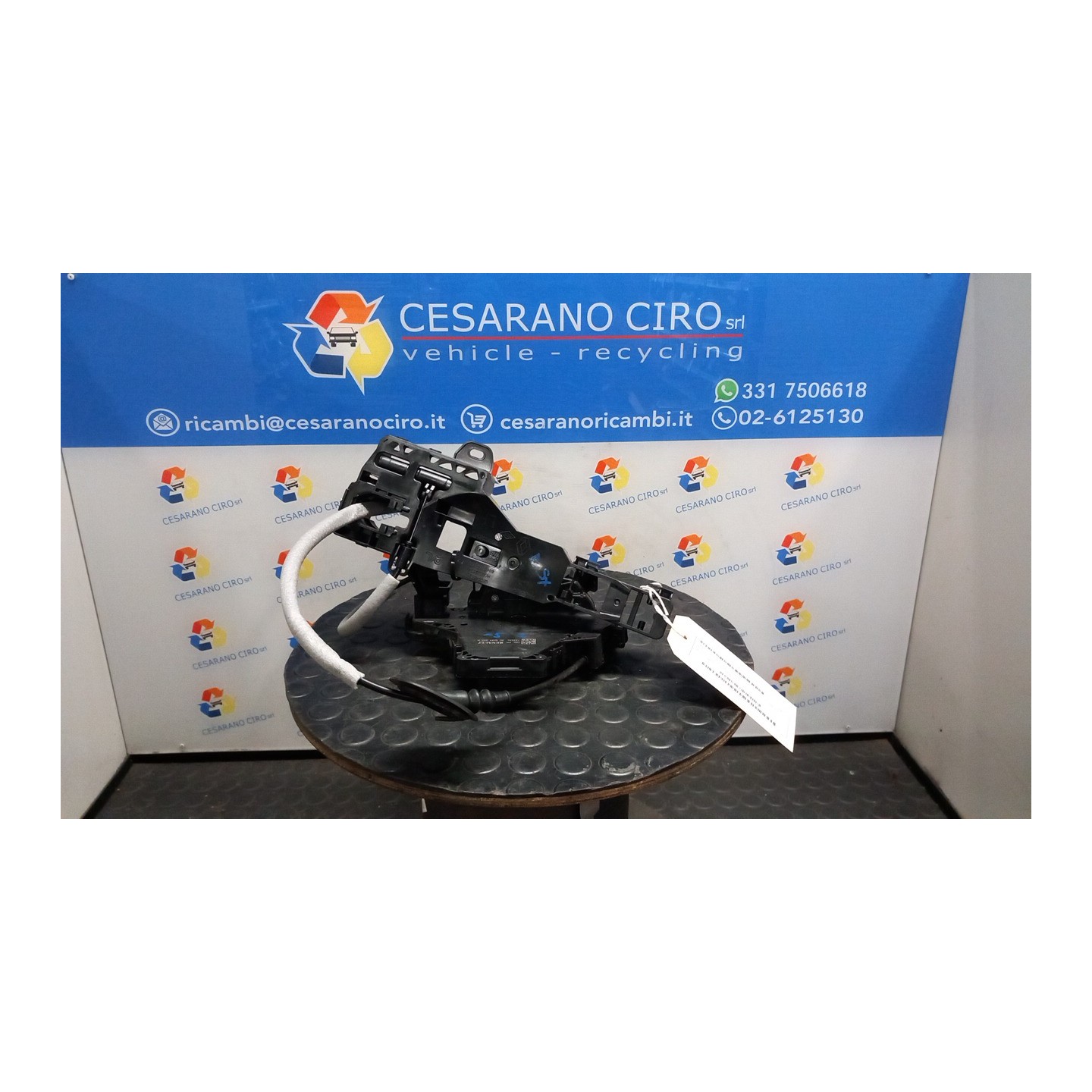 SERRATURA PORTA ANT. SX. 126 RENAULT CAPTUR 2A SERIE (10/19-10/24) H4MC6 805034935R
