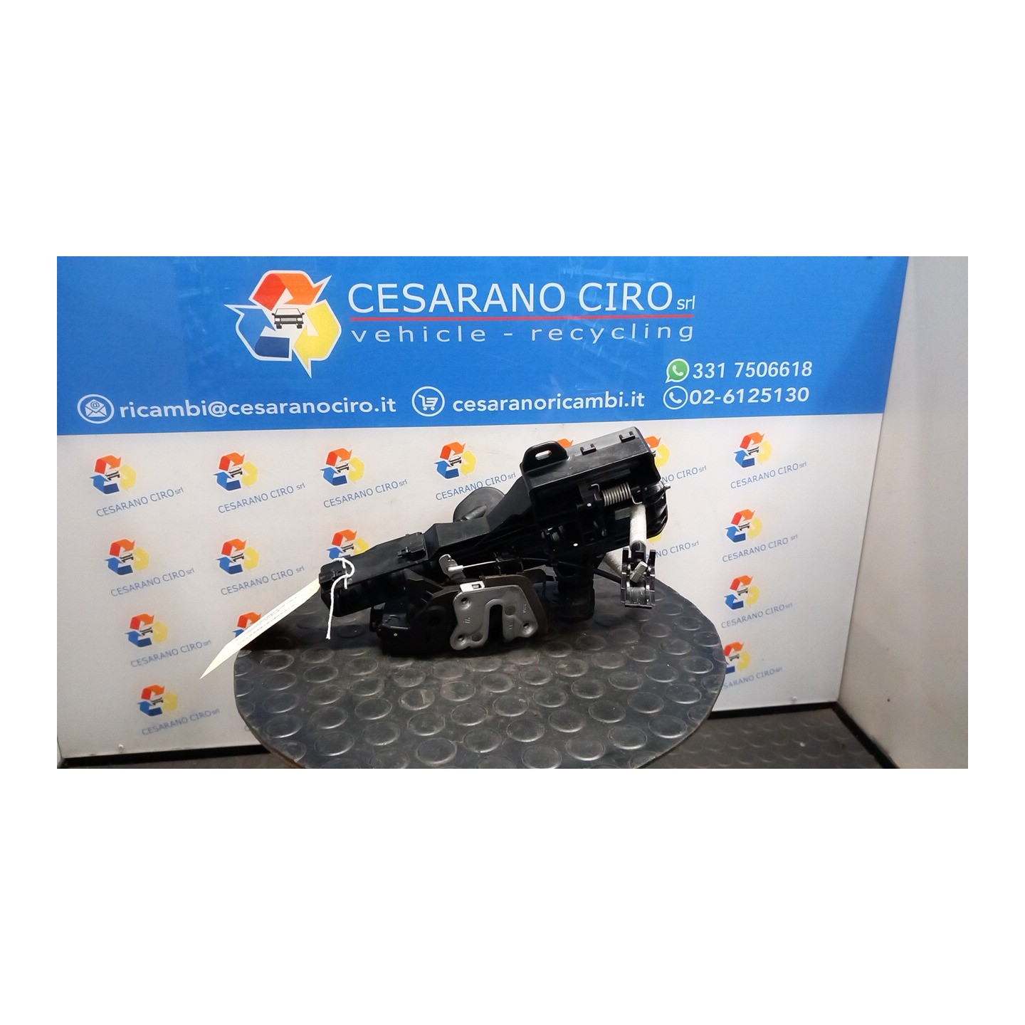 SERRATURA PORTA ANT. SX. 126 RENAULT CAPTUR 2A SERIE (10/19-10/24) H4MC6 805034935R