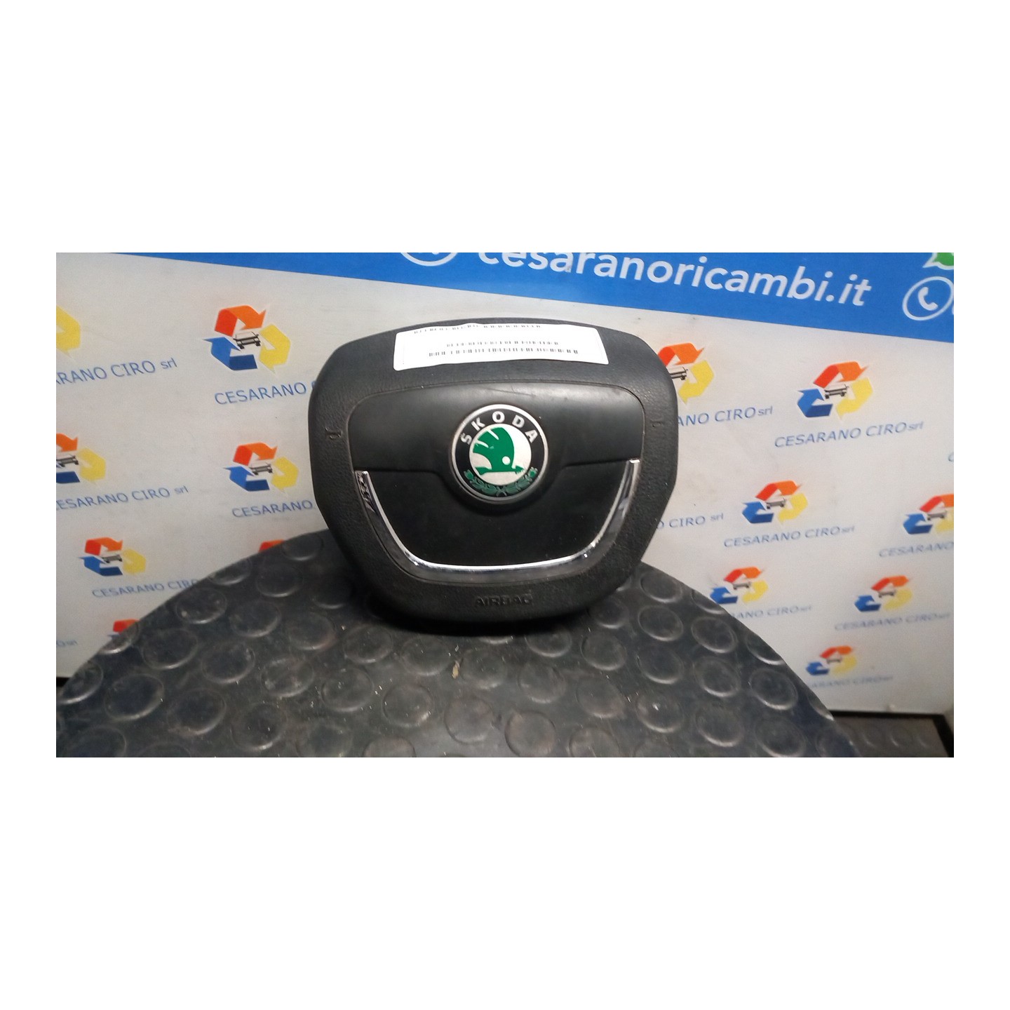 DISPOSITIVO AIRBAG LATO GUIDA 002 SKODA OCTAVIA (1Z) (10/08-) CAYC 1Z0880201AQTDZ