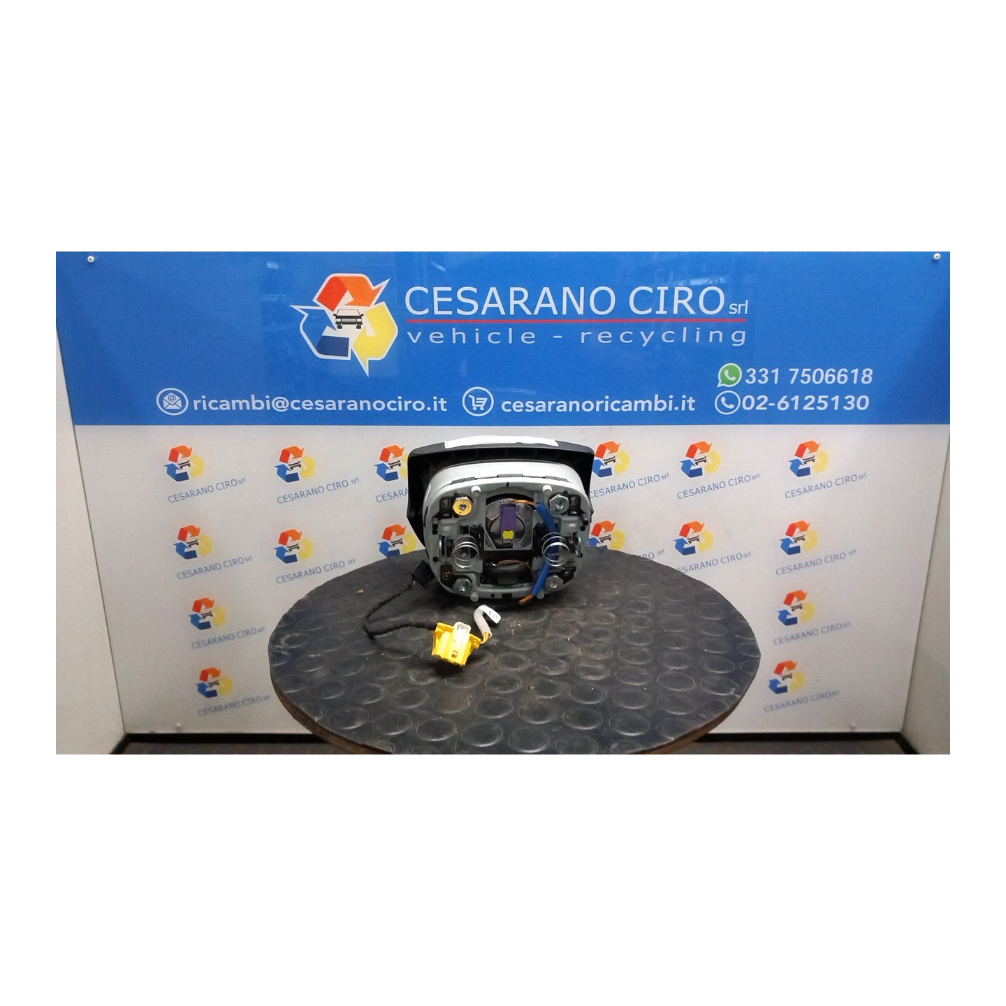 DISPOSITIVO AIRBAG LATO GUIDA 002 SKODA OCTAVIA (1Z) (10/08-) CAYC 1Z0880201AQTDZ