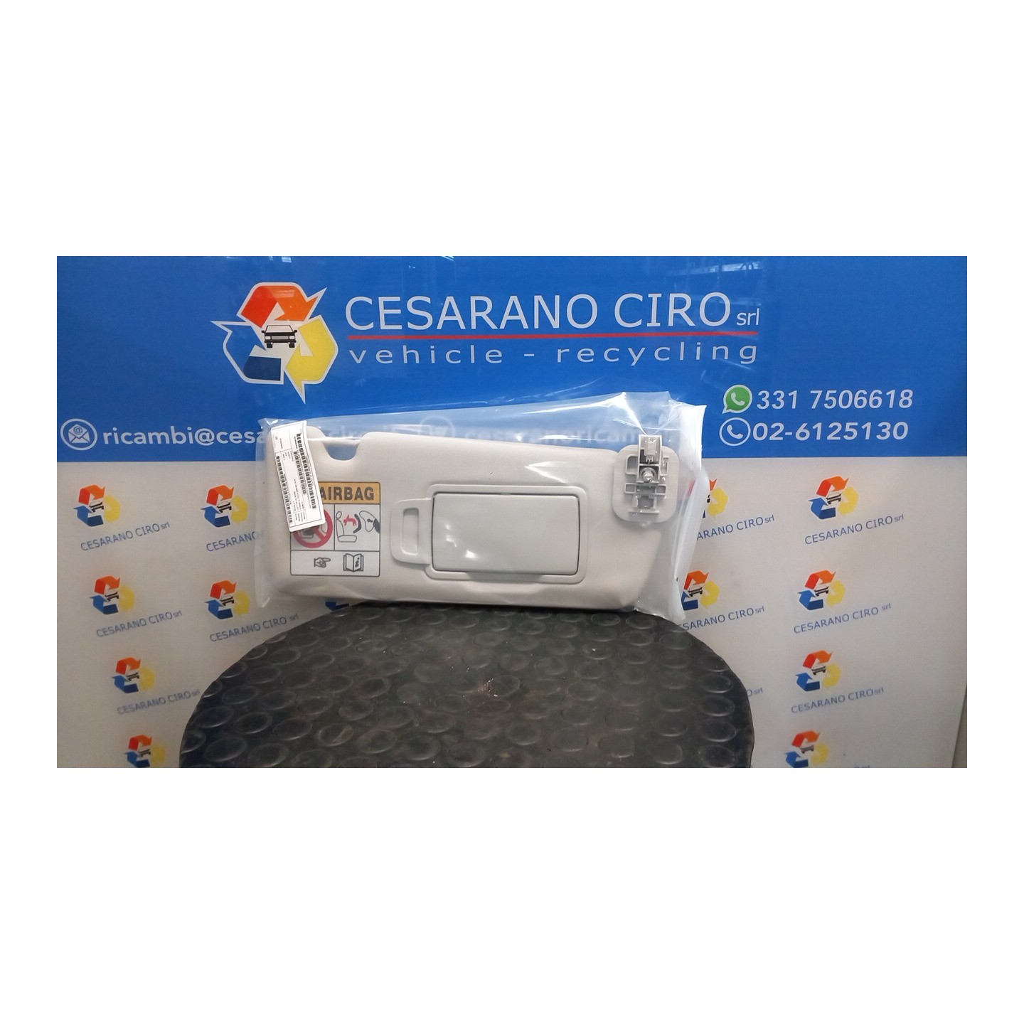 ALETTA PARASOLE PARABREZZA P/EQUIPAGG.EA1 DX. 005 RENAULT CAPTUR 2A SERIE (10/19-10/24) H4MC6 964009953R