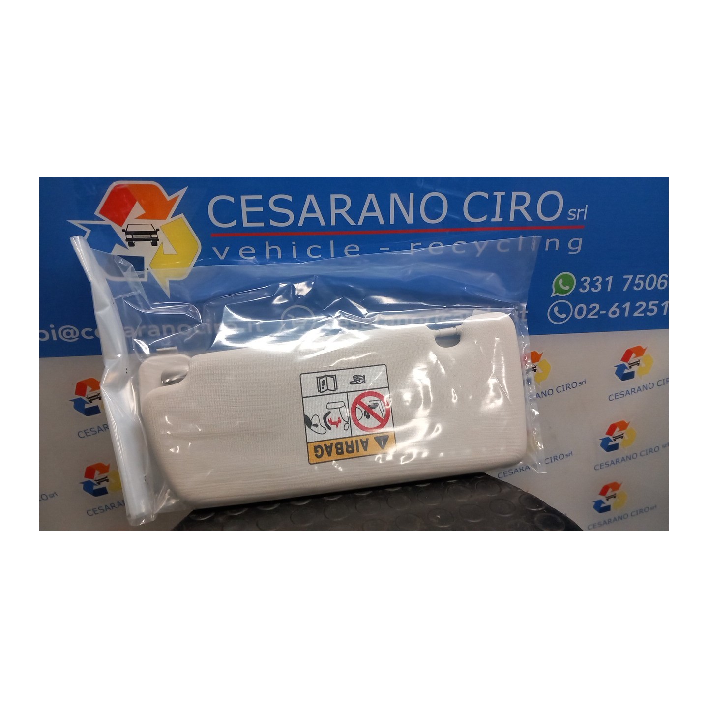ALETTA PARASOLE PARABREZZA P/EQUIPAGG.EA1 DX. 005 RENAULT CAPTUR 2A SERIE (10/19-10/24) H4MC6 964009953R