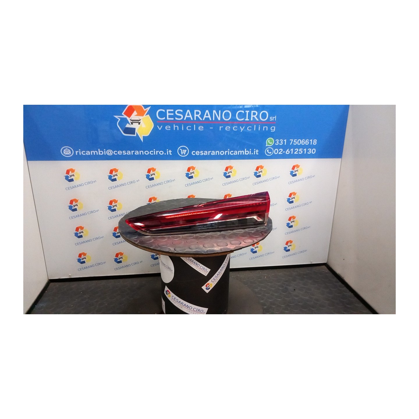 FANALE POST. PARTE INT. DX. 010 RENAULT CAPTUR 2A SERIE (10/19-10/24) H4MC6 265501234R