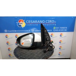 RETROVISORE EST. REGOLAZ. ELETTR. TERMICO RIPIEGHEVOLE SX. 018 VOLKSWAGEN GOLF (5K/AJ) (09/08-) CAY 5K0857507AF9B9