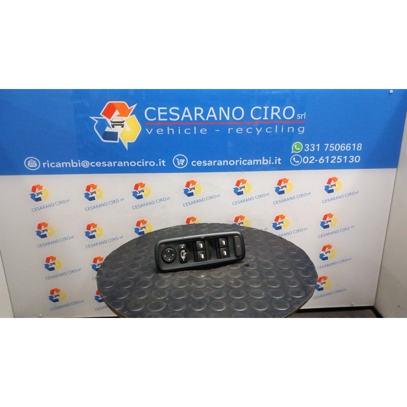 BLOCCO COMANDI ALZACRISTALLI E RETROVISORI EST. 020 PEUGEOT 807 (09/02-10/13) 4HW 6554P4