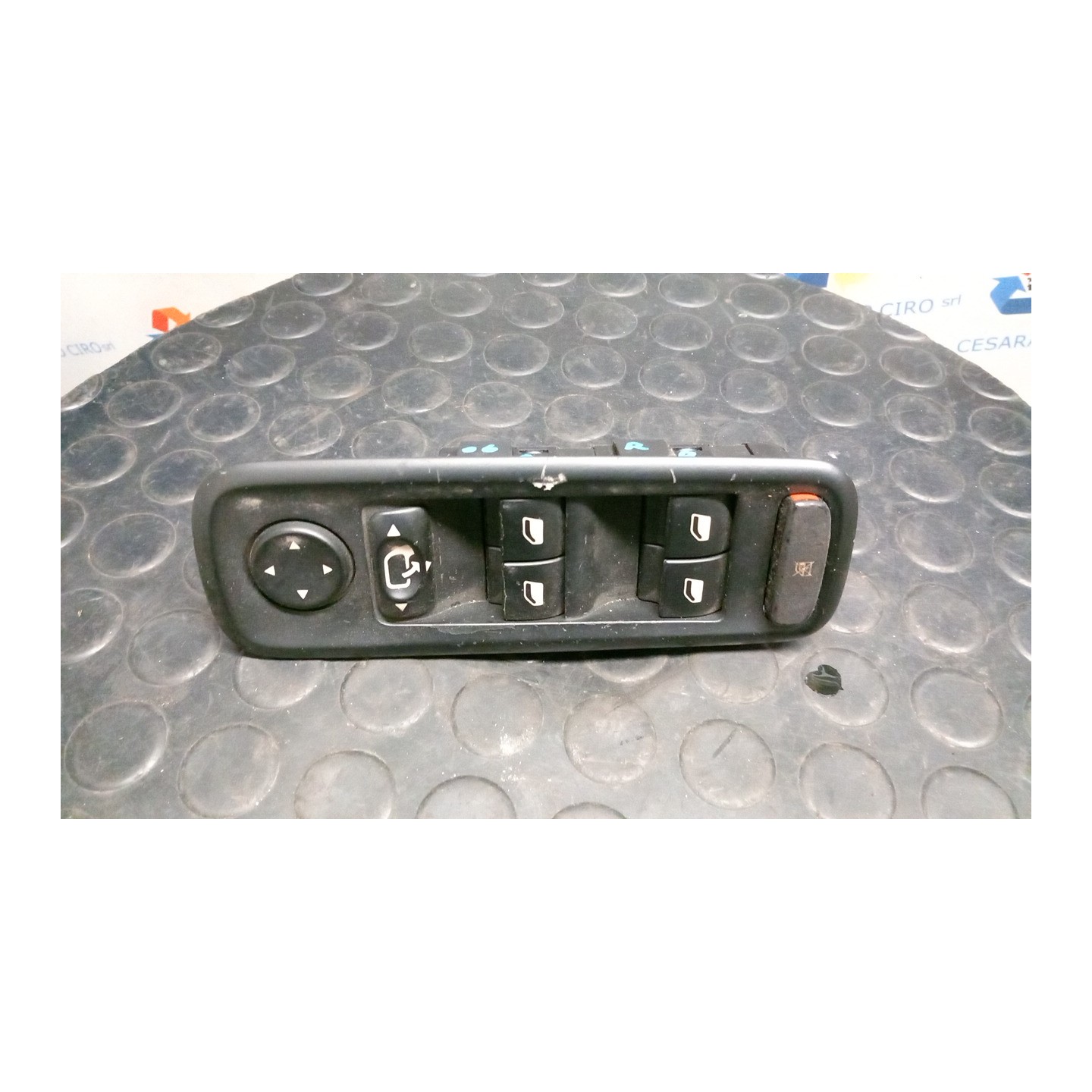 BLOCCO COMANDI ALZACRISTALLI E RETROVISORI EST. 020 PEUGEOT 807 (09/02-10/13) 4HW 6554P4