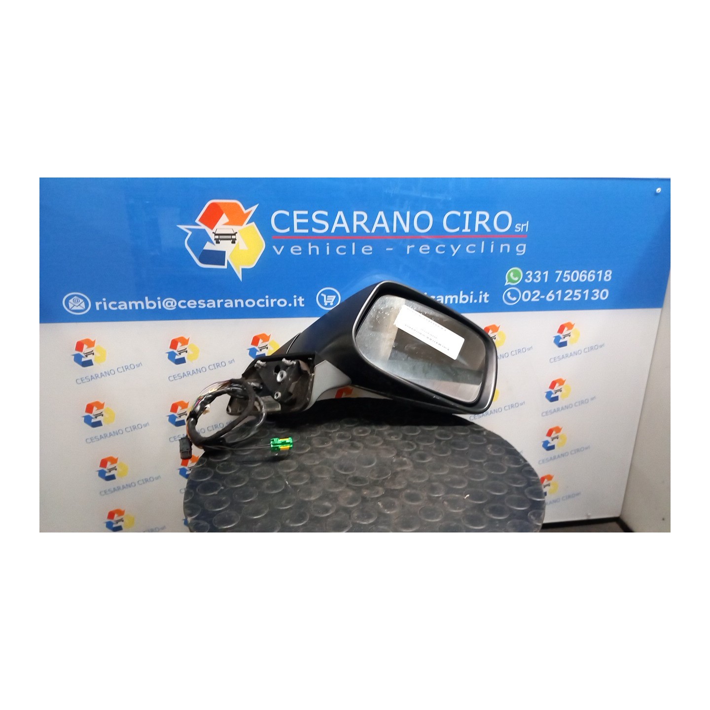 RETROVISORE EST. REGOLAZ. ELETTR. OPR 10758 RIPIEGHEVOLE DX. 023 PEUGEOT 807 (09/02-10/13) 4HW 8149EA