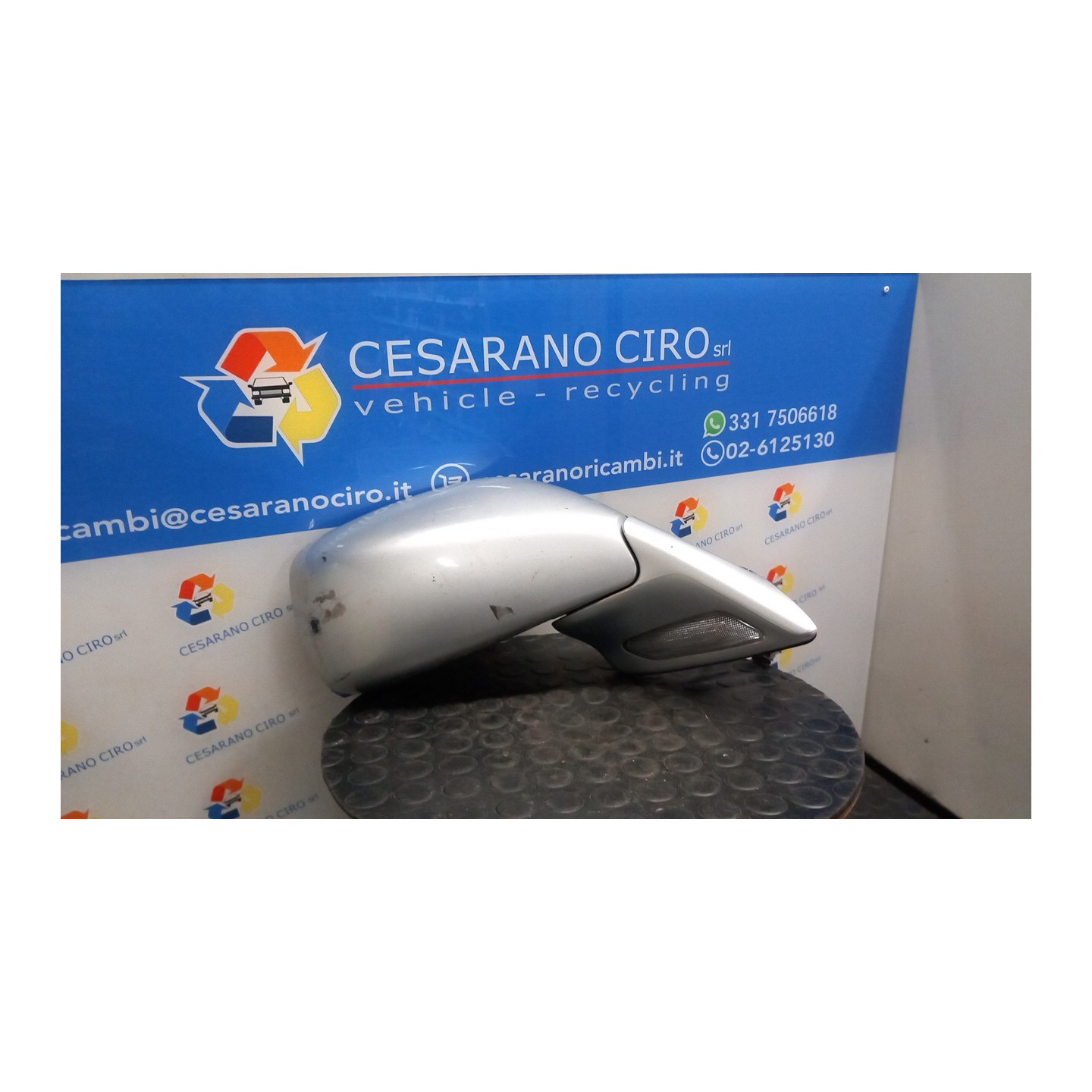 RETROVISORE EST. REGOLAZ. ELETTR. OPR 10758 RIPIEGHEVOLE DX. 023 PEUGEOT 807 (09/02-10/13) 4HW 8149EA