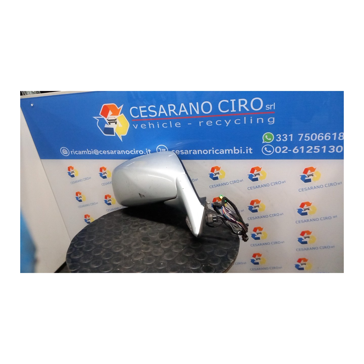 RETROVISORE EST. REGOLAZ. ELETTR. OPR 10758 RIPIEGHEVOLE DX. 023 PEUGEOT 807 (09/02-10/13) 4HW 8149EA