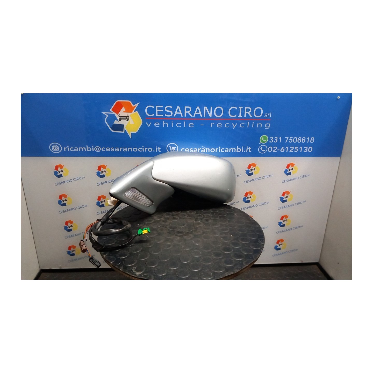 RETROVISORE EST. REGOLAZ. ELETTR. OPR 10759- RIPIEGHEVOLE SX. 024 PEUGEOT 807 (09/02-10/13) 4HW 8153FS
