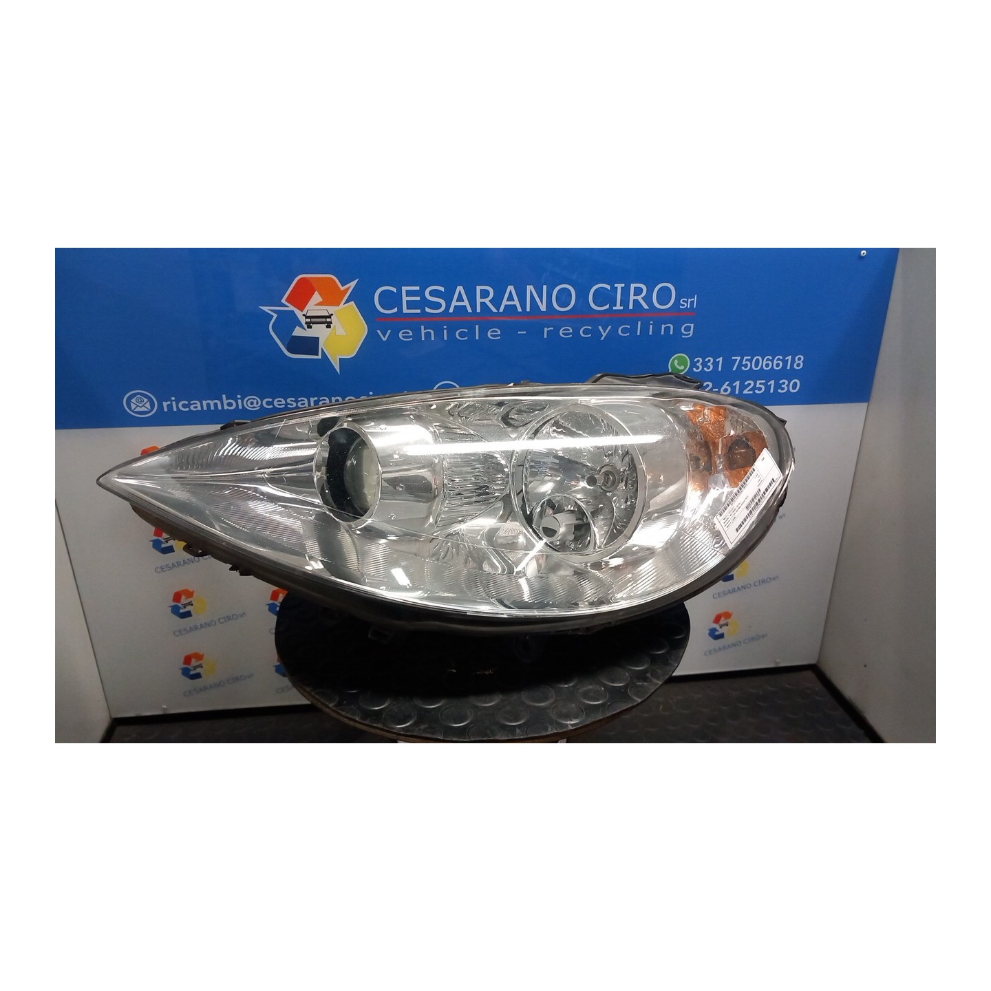 PROIETTORE SX. 026 PEUGEOT 807 (09/02-10/13) 4HW 6208F1