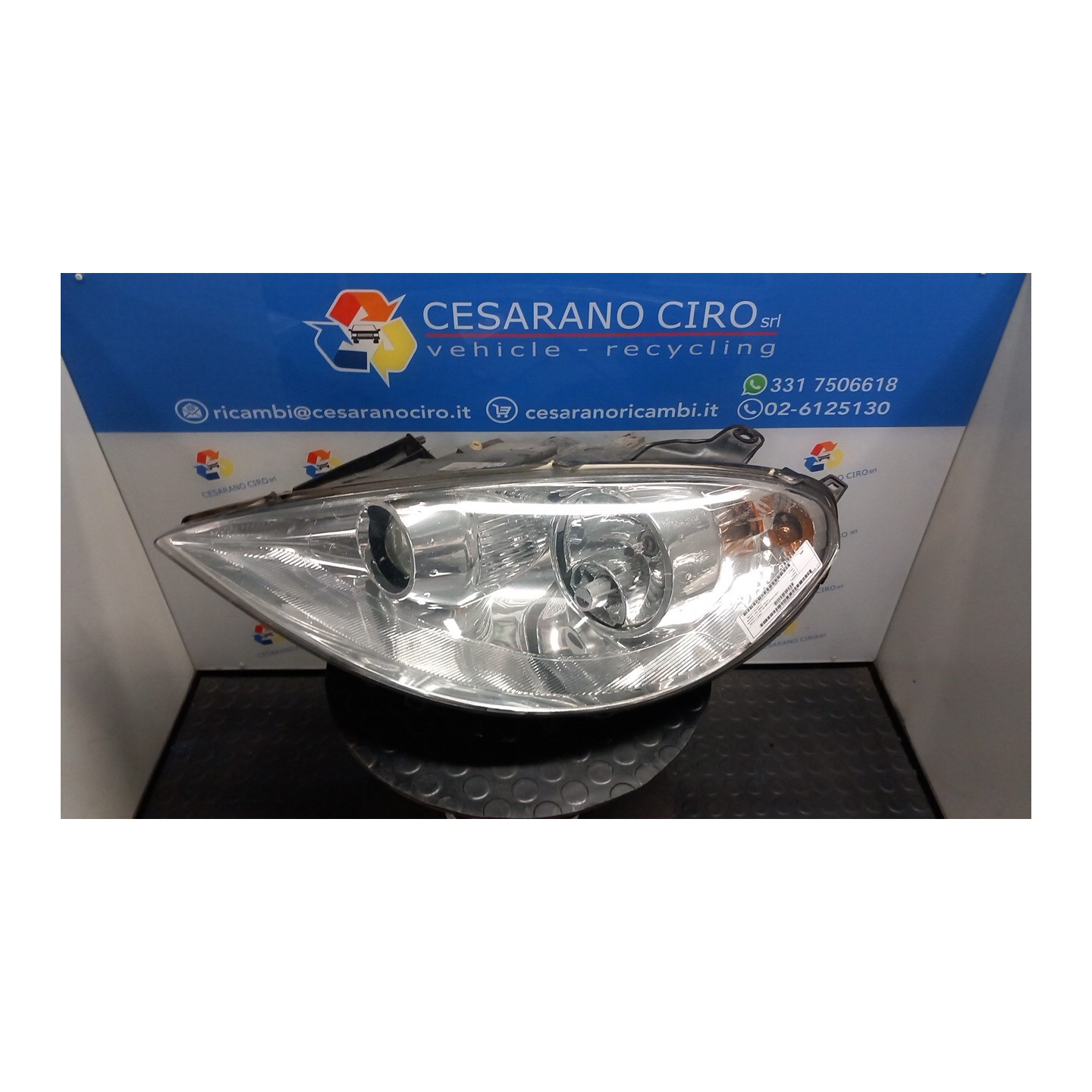 PROIETTORE SX. 026 PEUGEOT 807 (09/02-10/13) 4HW 6208F1