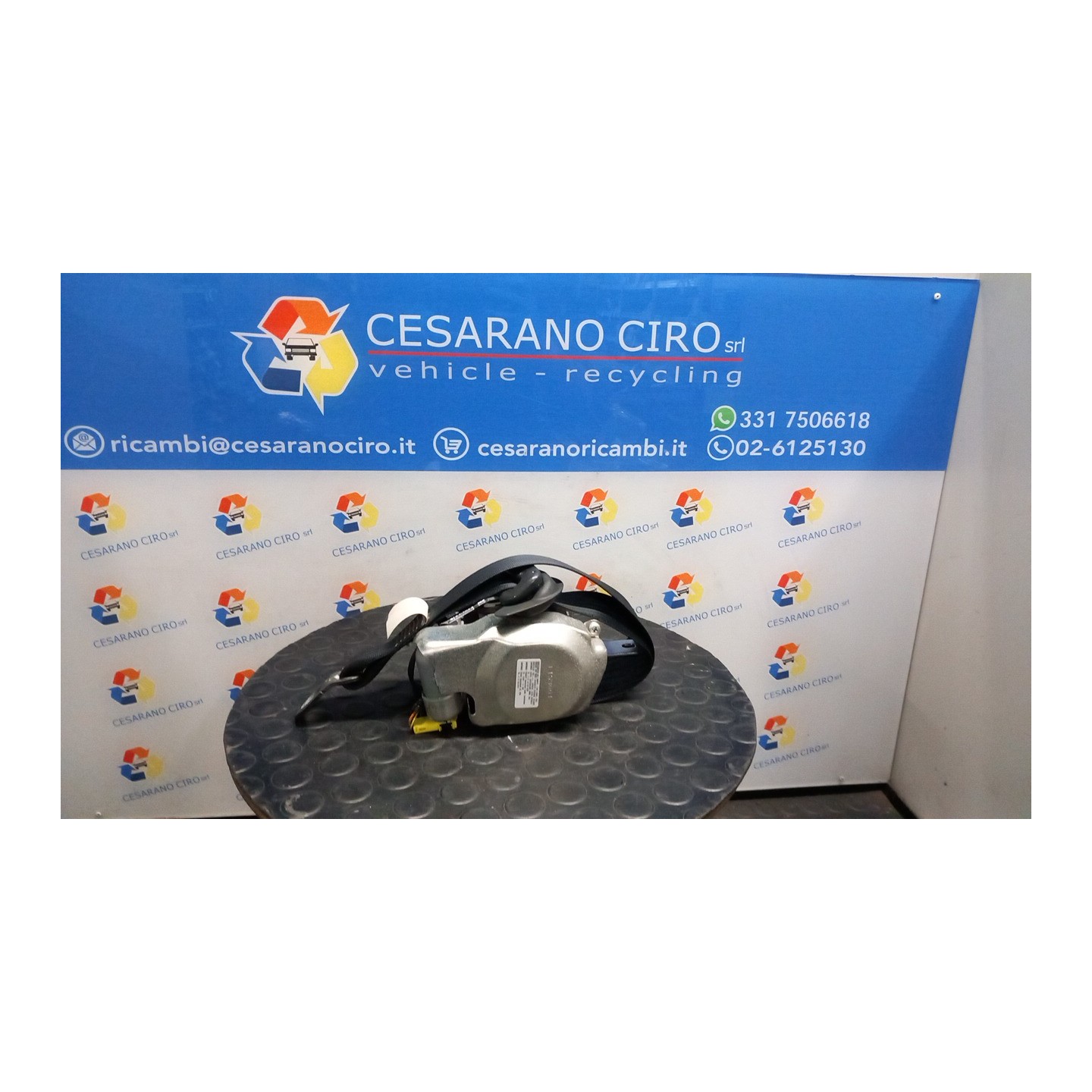 CINTURA DI SICUREZZA ANT. DX. 051 TOYOTA AYGO 1A SERIE (04/05-10/14) 1KRFE 732100H010C2
