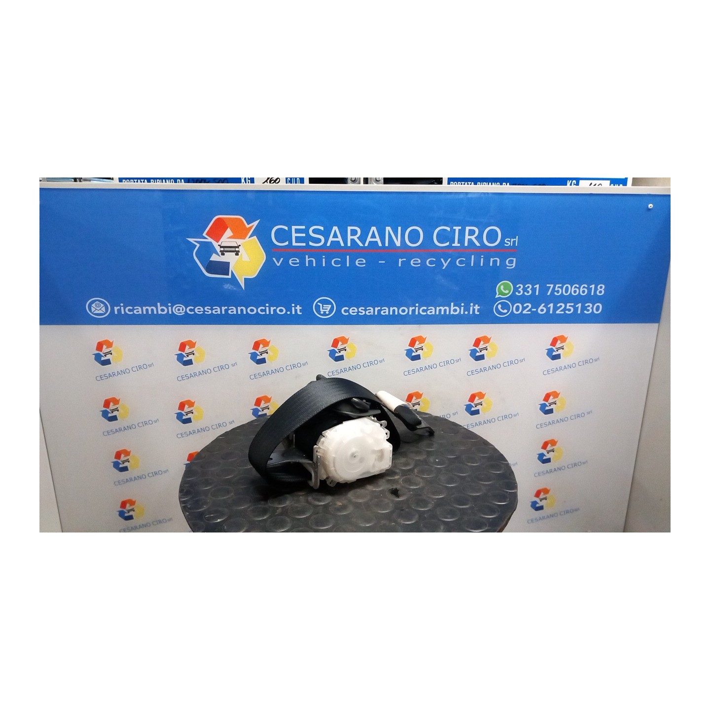 CINTURA DI SICUREZZA ANT. DX. 051 TOYOTA AYGO 1A SERIE (04/05-10/14) 1KRFE 732100H010C2