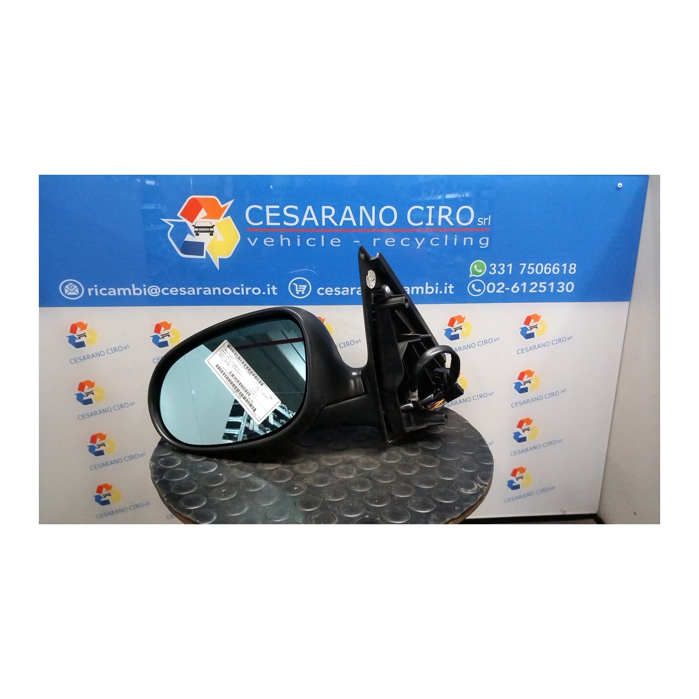 RETROVISORE EST. REGOLAZ. ELETTR. SX. 057 LANCIA DELTA (TH) (06/08-03/11) 198A7000 735474628