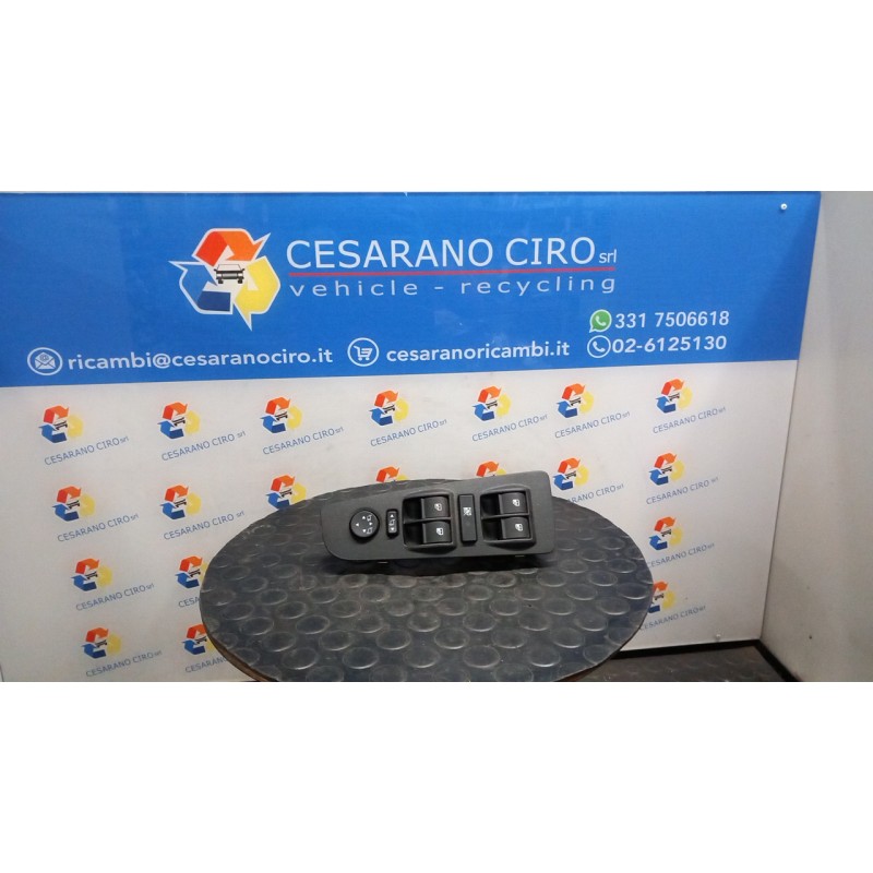 BLOCCO COMANDI ALZACRISTALLI E RETROVISORI EST. DISAPPANNAMENTO SX. 058 LANCIA DELTA (TH) (06/08-03/11) 198A7000 735541711