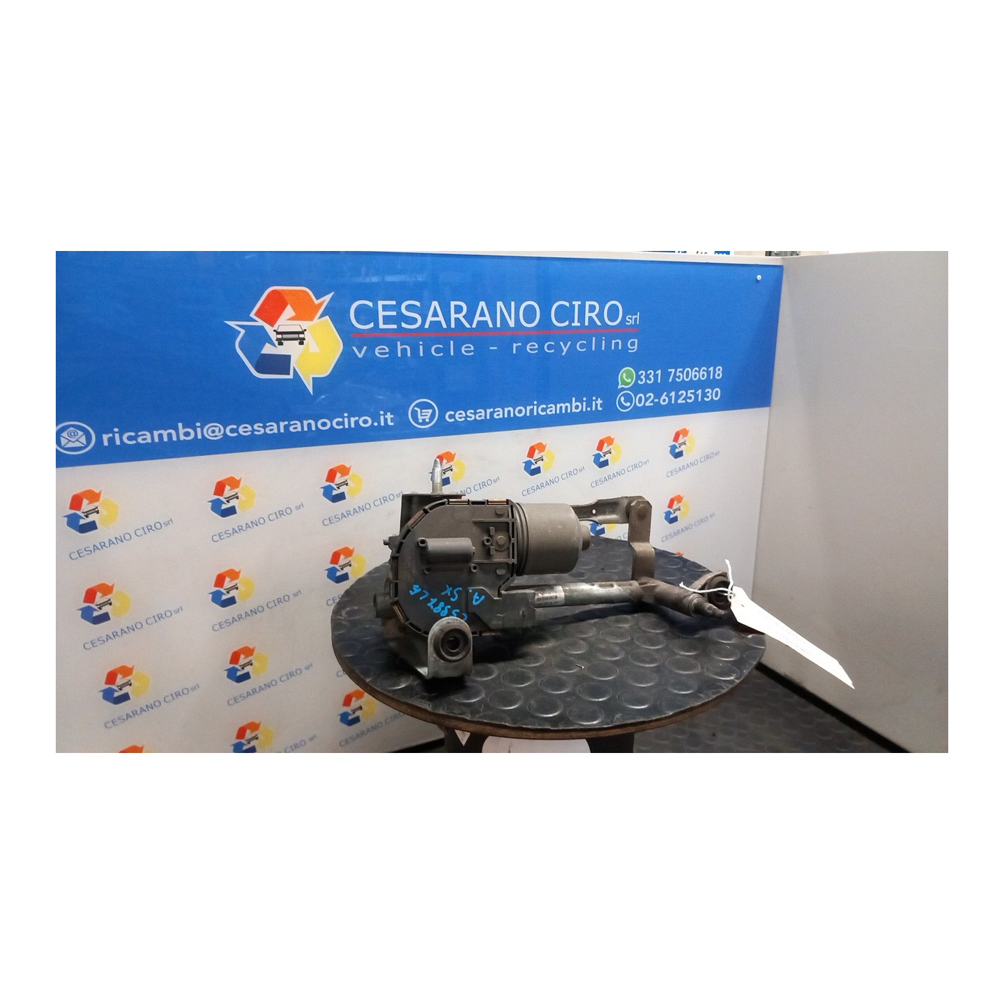 MOTORINO TERGIPARABREZZA DIVERGENTE SX. 065 VOLKSWAGEN TOURAN (1T) (02/03-11/10) BKC 1T0955023E