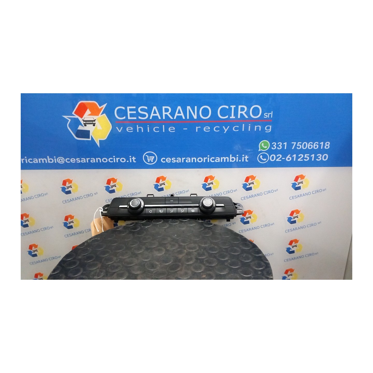 BLOCCO COMANDO CLIMATIZZAZIONE 076 OPEL VIVARO (K0) (03/19-) YH01 98340382ZD