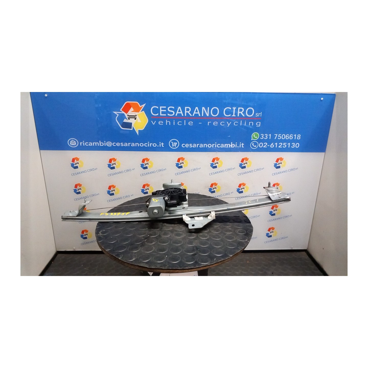 ALZACRISTALLO ELETTR. PORTA ANT. CON MOTORINO SX. 092 DACIA DOKKER (11/12-02/17) H4MD7 807213915R