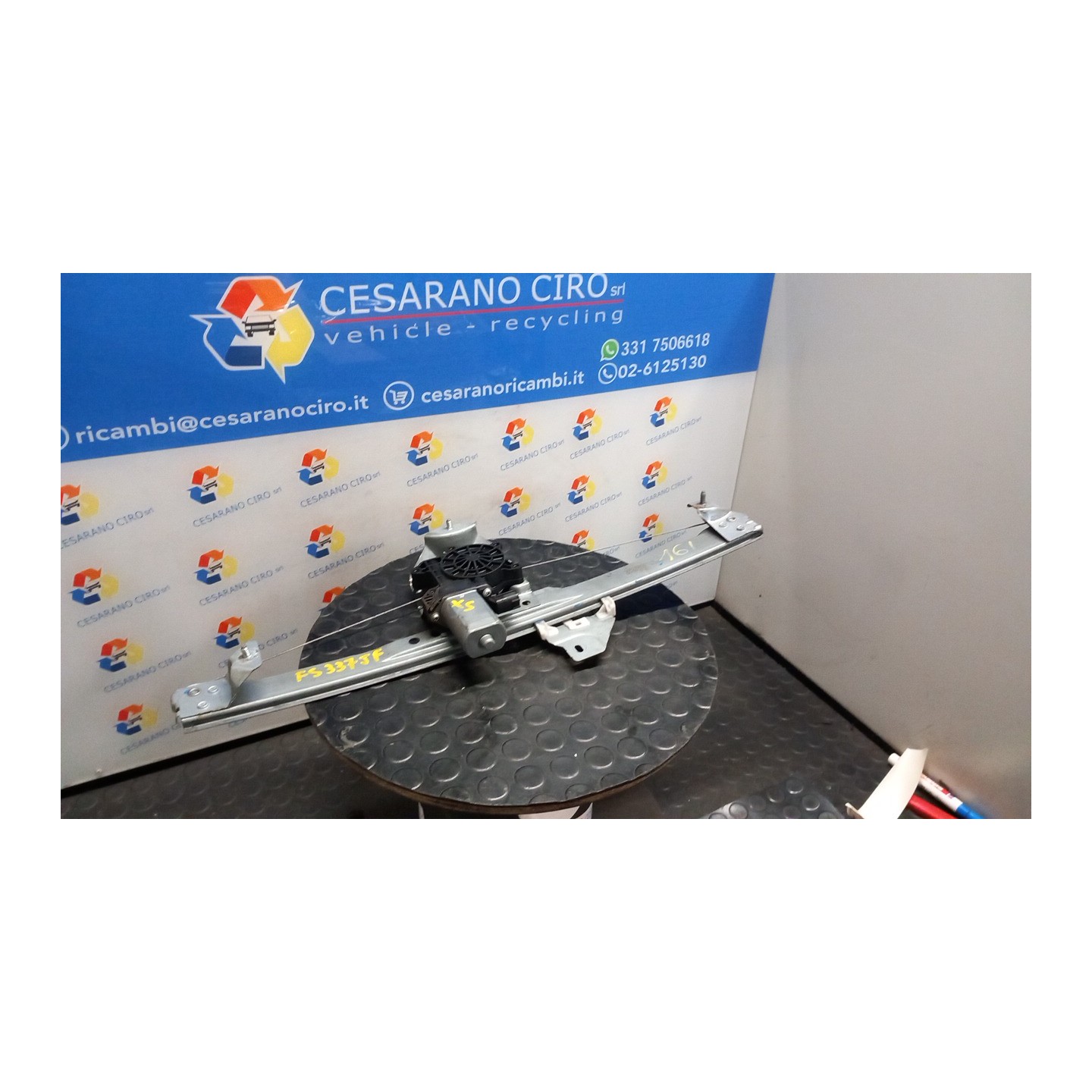 ALZACRISTALLO ELETTR. PORTA ANT. CON MOTORINO SX. 092 DACIA DOKKER (11/12-02/17) H4MD7 807213915R