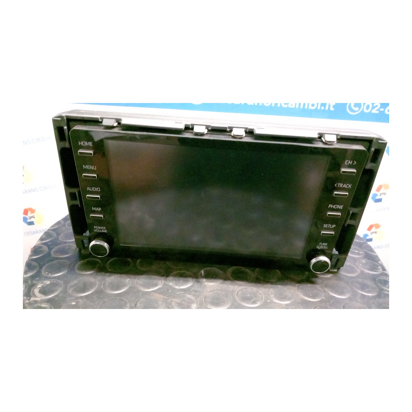DISPLAY MULTIFUNZIONE 8" P/6 ALTOPARLANTI/DAB 125 TOYOTA COROLLA (01/19-) M20A 8614002C41