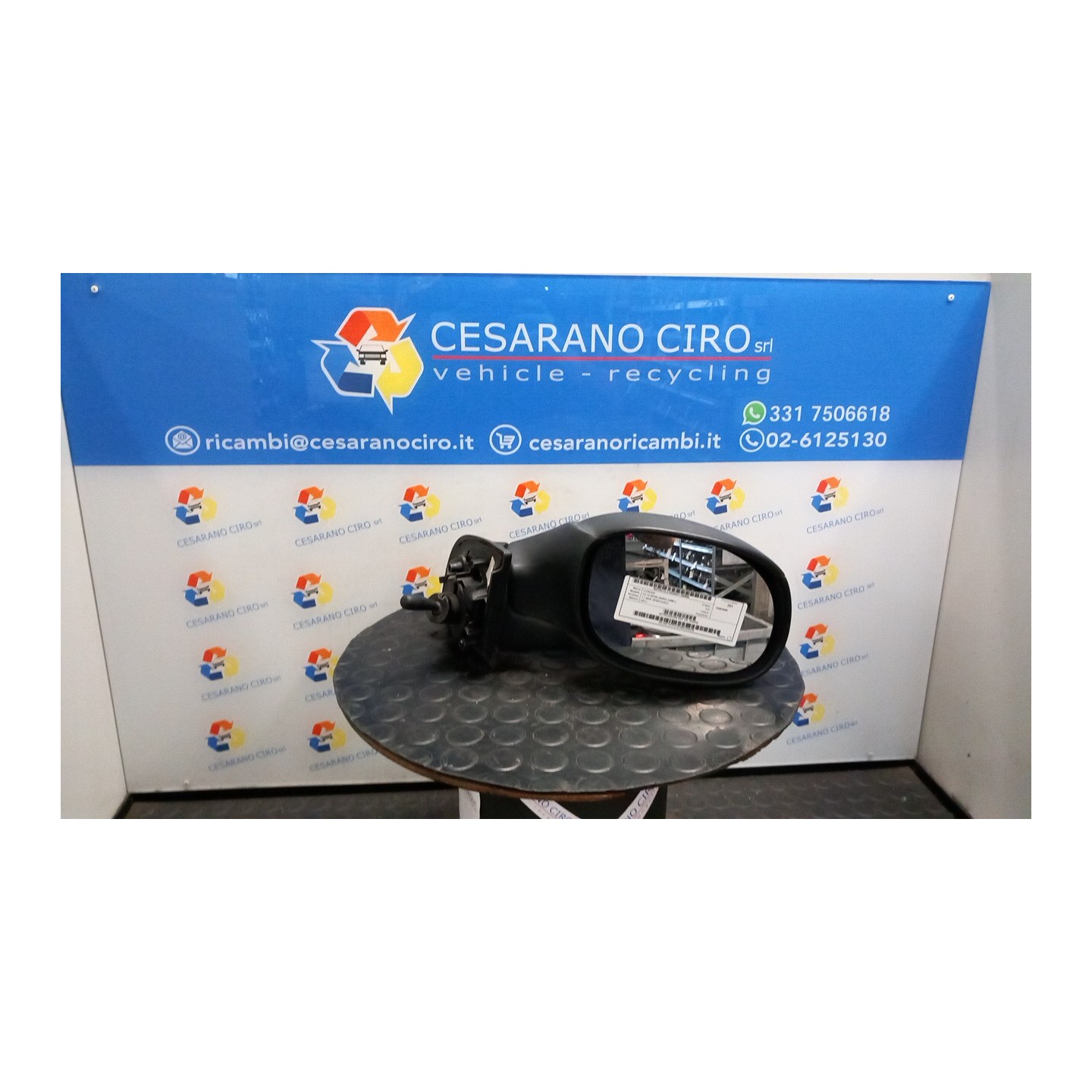 RETROVISORE EST. DX. 050 CITROEN C3 1A SERIE (02/02-12/05) HFX 8153G0