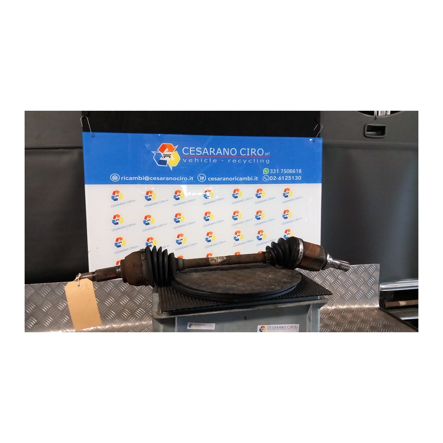 SEMIALBERO ANT. COMPL. SX. 020 NISSAN JUKE (F15E) (10/10-12/18) HR16 391011KA0A