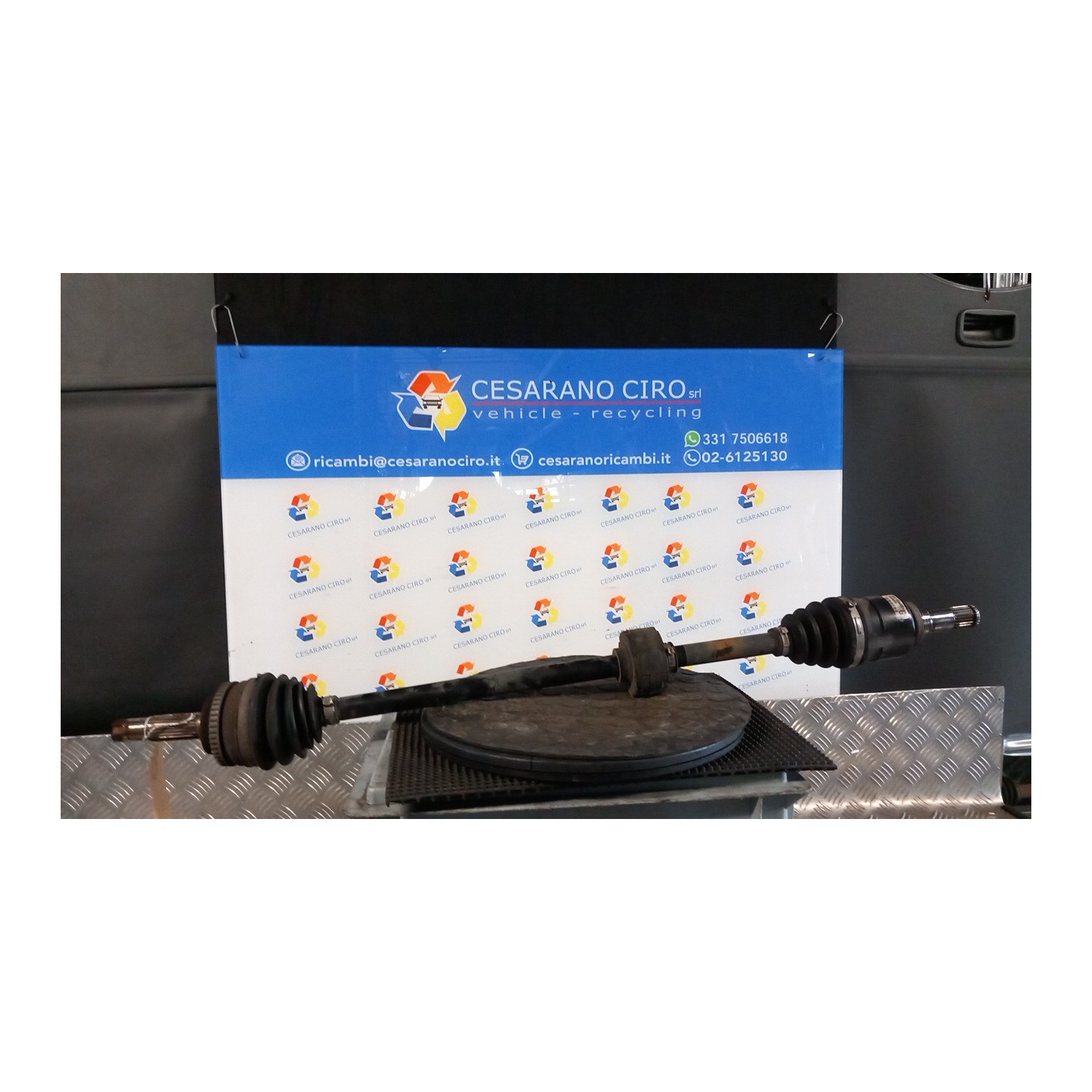 SEMIALBERO ANT. COMPL. C/ABS DX. 033 TOYOTA YARIS (03/99-11/05)     (JPP) 1NDTV 4341052070