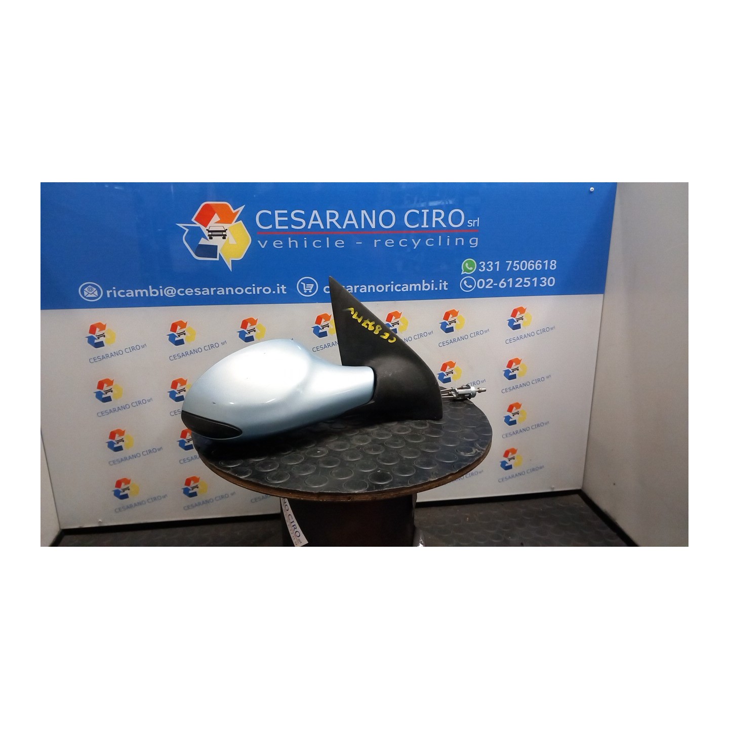 RETROVISORE EST. TERMICO REGOLAZ. ELETTR. P/DODO/UNICA/VANITY DX. 060 LANCIA Y (10/00-03/04) 188A4000 735300459