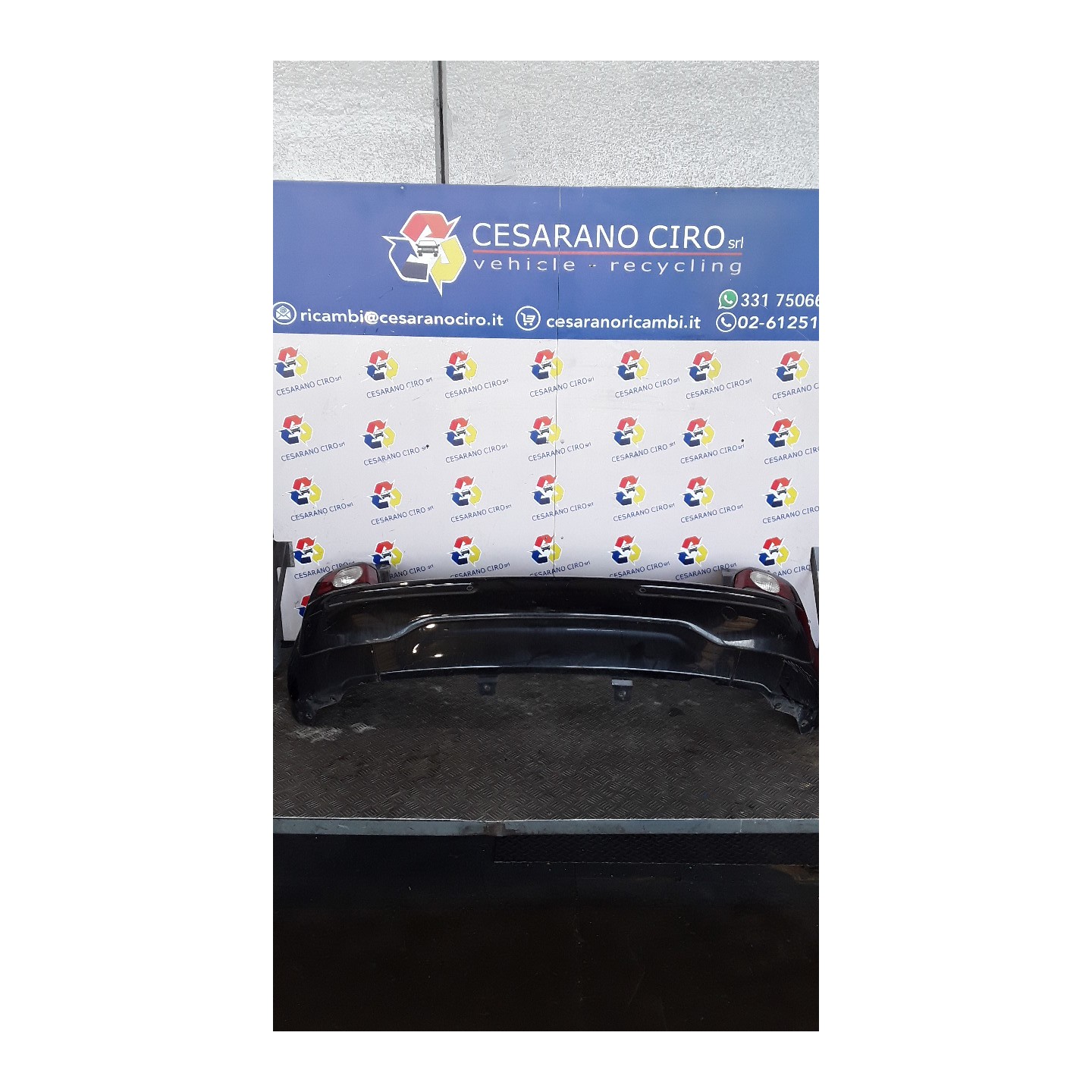 PARAURTI POST. CENTR. INF. 074 CITROEN C3 PICASSO (02/09-02/18) 8FS 7410KK