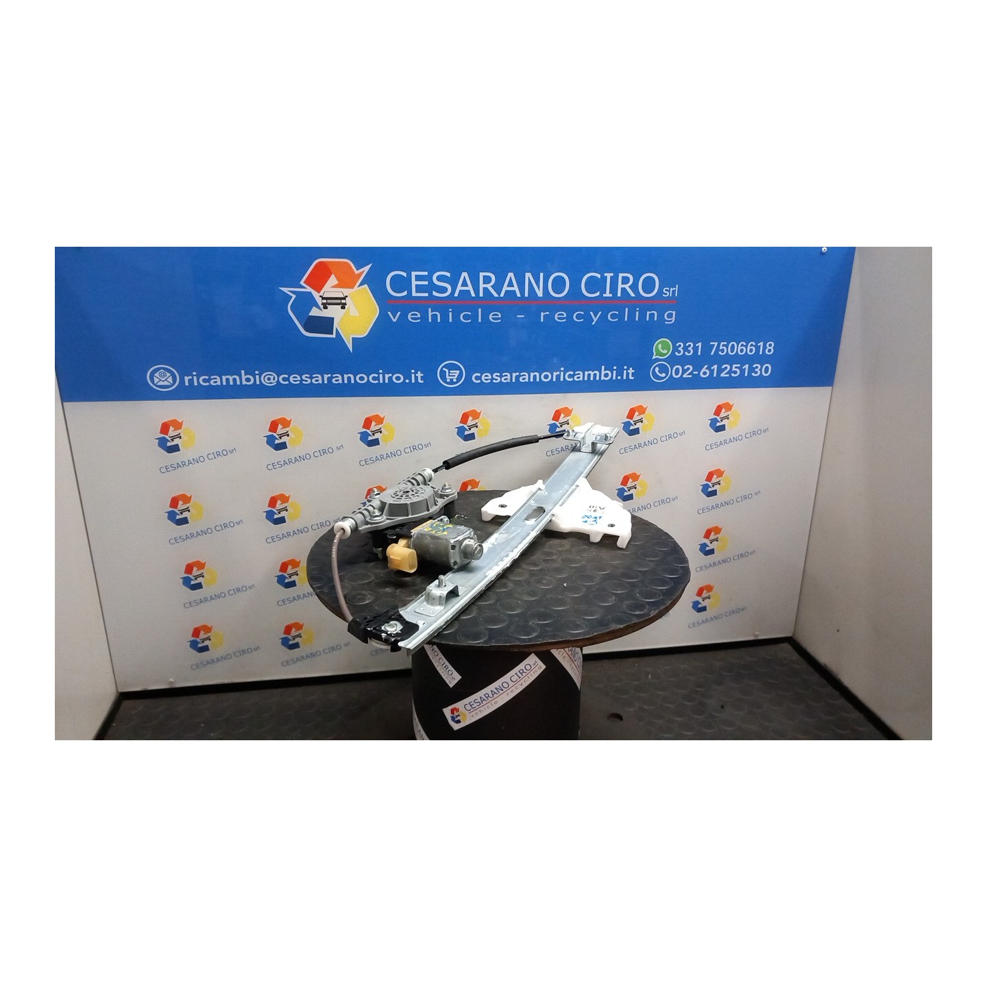 ALZACRISTALLO PORTA POST. SX. 077 KIA RIO 4A SERIE (09/20-) G4LF 83401H8000