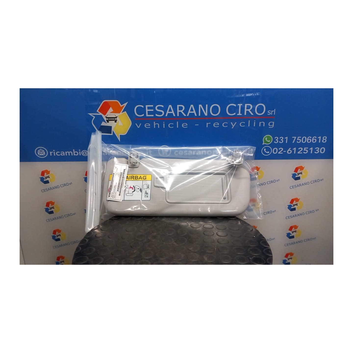 ALETTA PARASOLE PARABREZZA DX. 079 KIA RIO 4A SERIE (09/20-) G4LF 85210H8060BF3