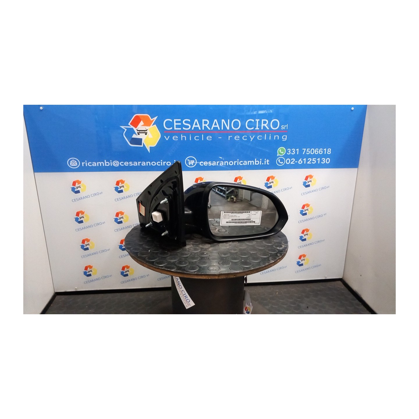 RETROVISORE EST. REGOLAZ. ELETTR. DX. 083 KIA RIO 4A SERIE (09/20-) G4LF 87620H813000
