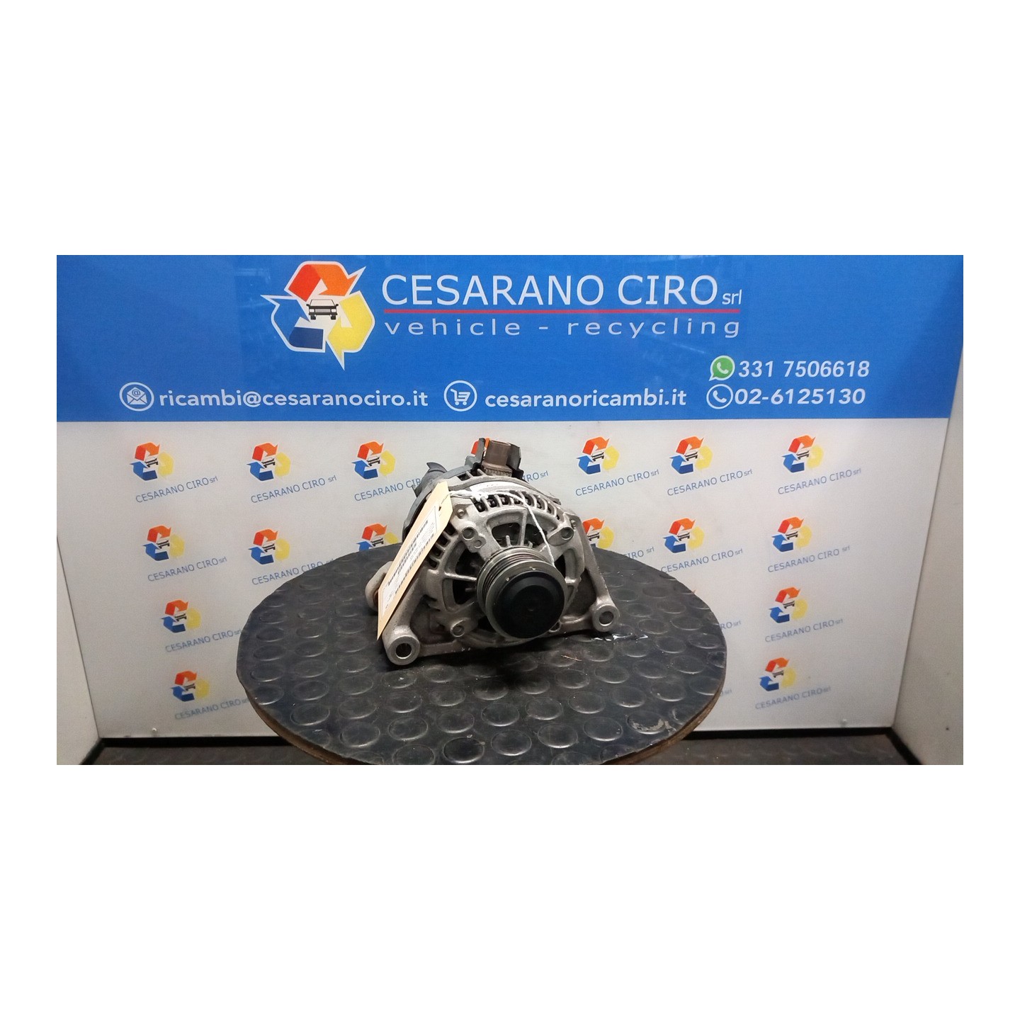 ALTERNATORE 100AMP 098 OPEL CORSA (X15) (12/14-12/19) B14XER 13520812