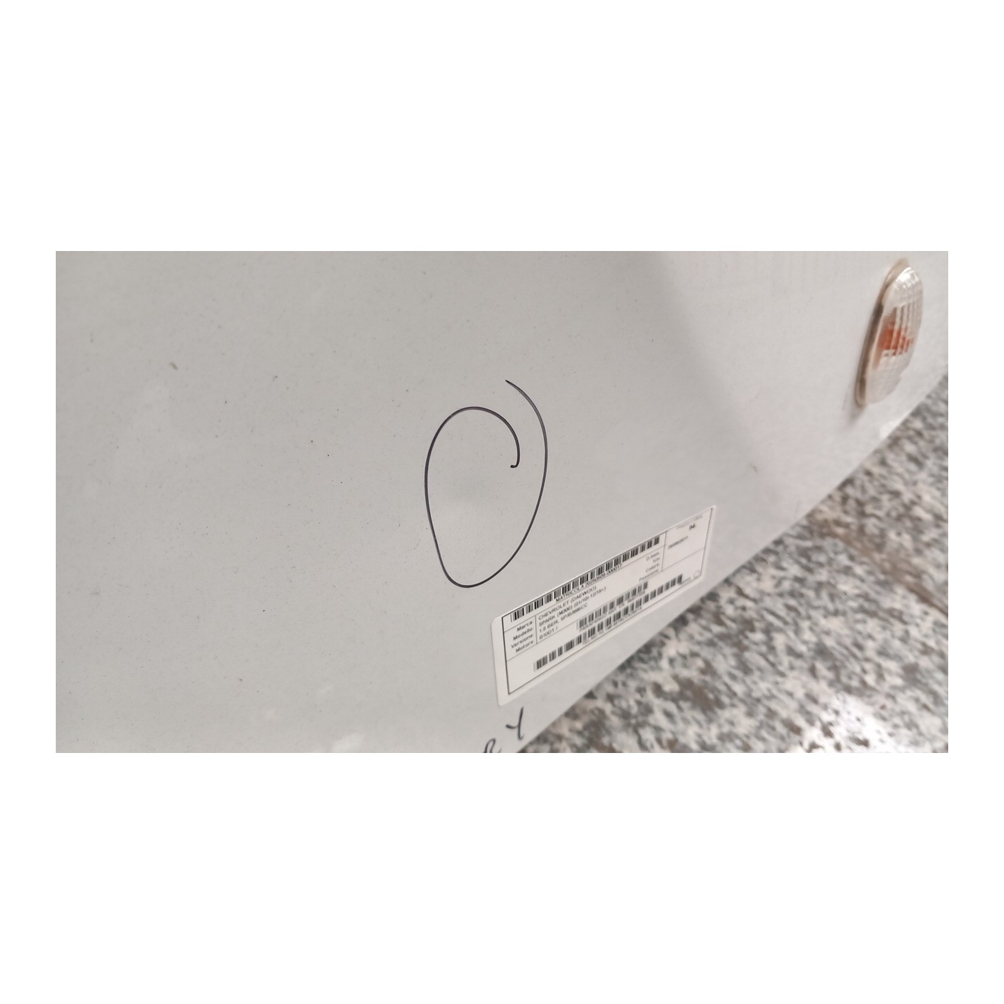 PARAFANGO ANT. DX. 017 CHEVROLET (DAEWOO) SPARK (M300) (01/10-12/15) B10D1 95977325