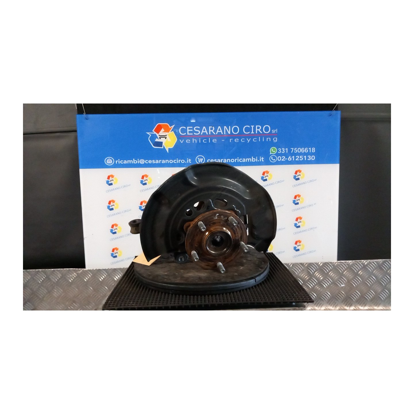 MONTANTE ANT. SX. 070 TOYOTA AURIS (11/12-) 2ZR 6113202310