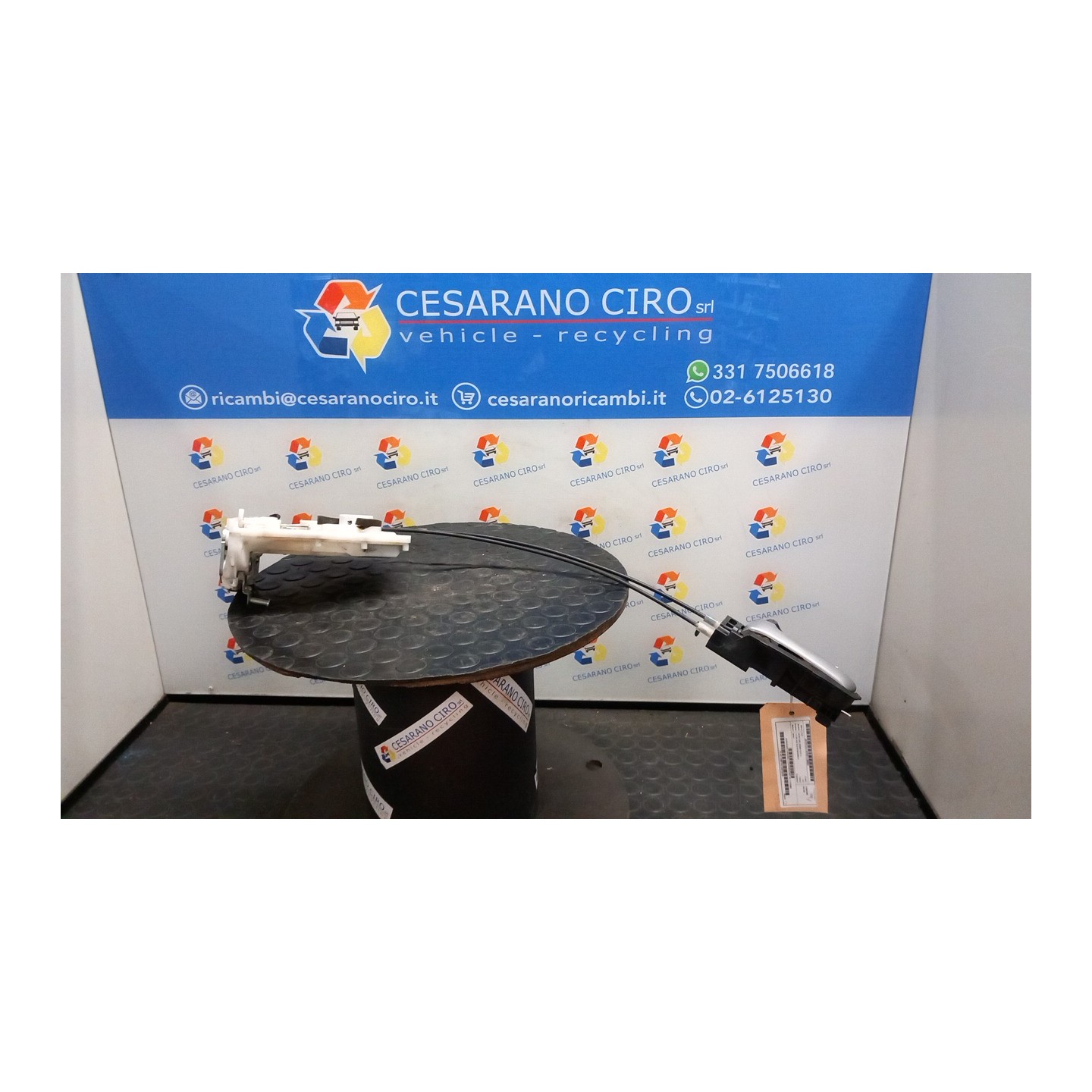 SERRATURA CHIUSURA C.ZTA PORTA ANT. SX. 003 FIAT SEDICI (3B) (02/06-11/11) M16A 71743363
